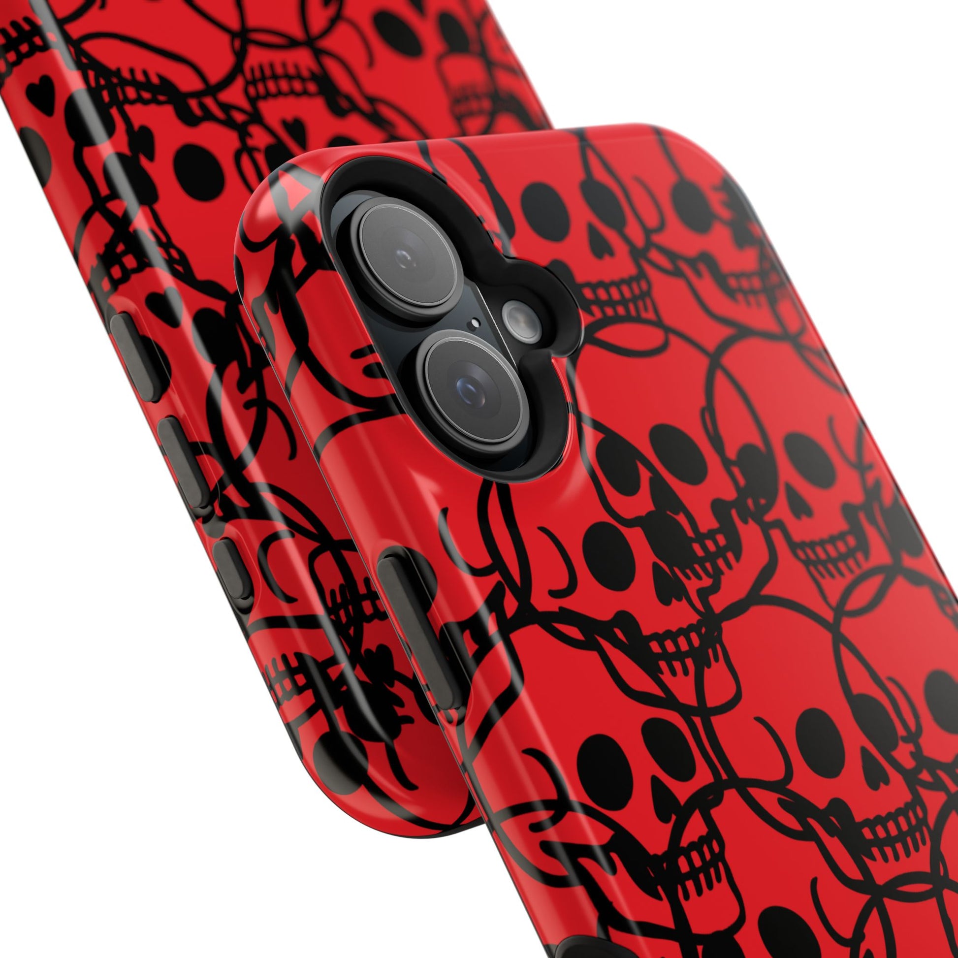 Magnetic Impact-Resistant Skull Cases