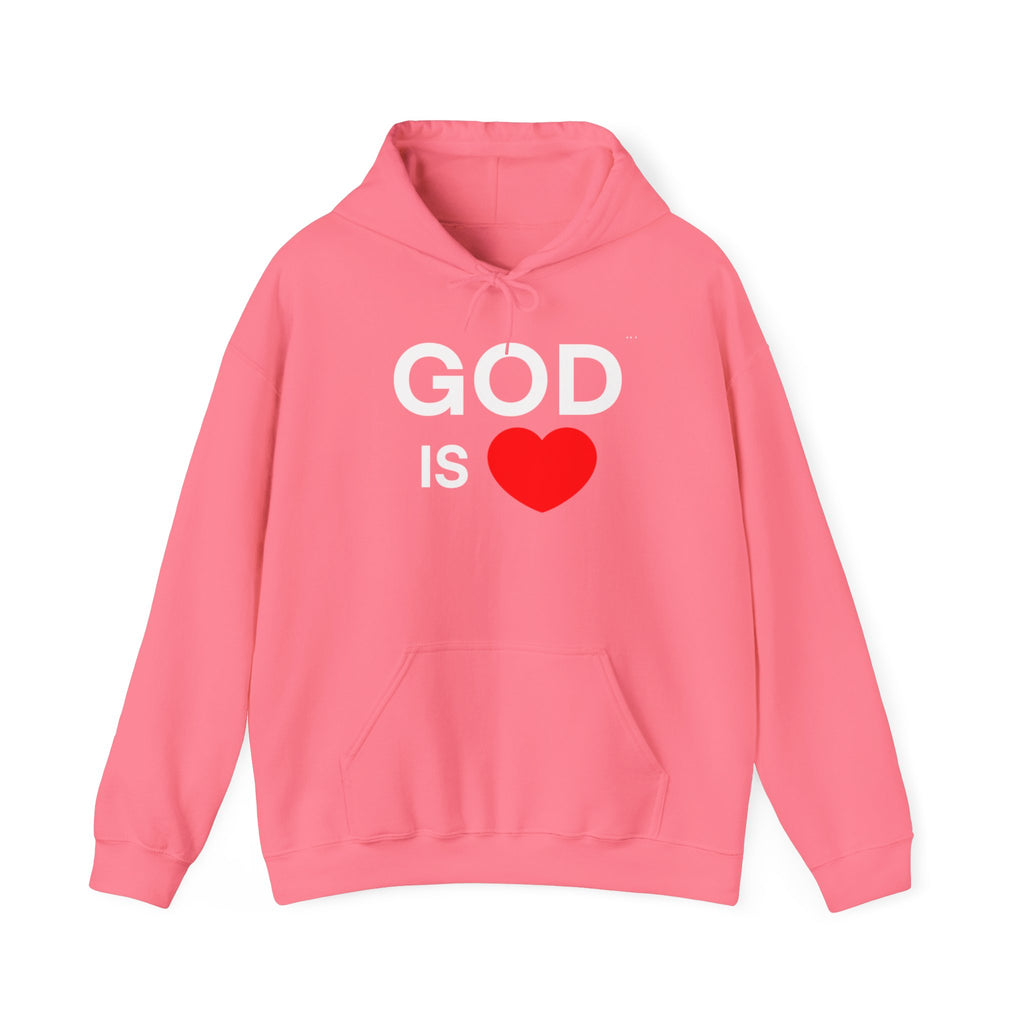 God Is Love™ Unisex Hooded Sweatshirt