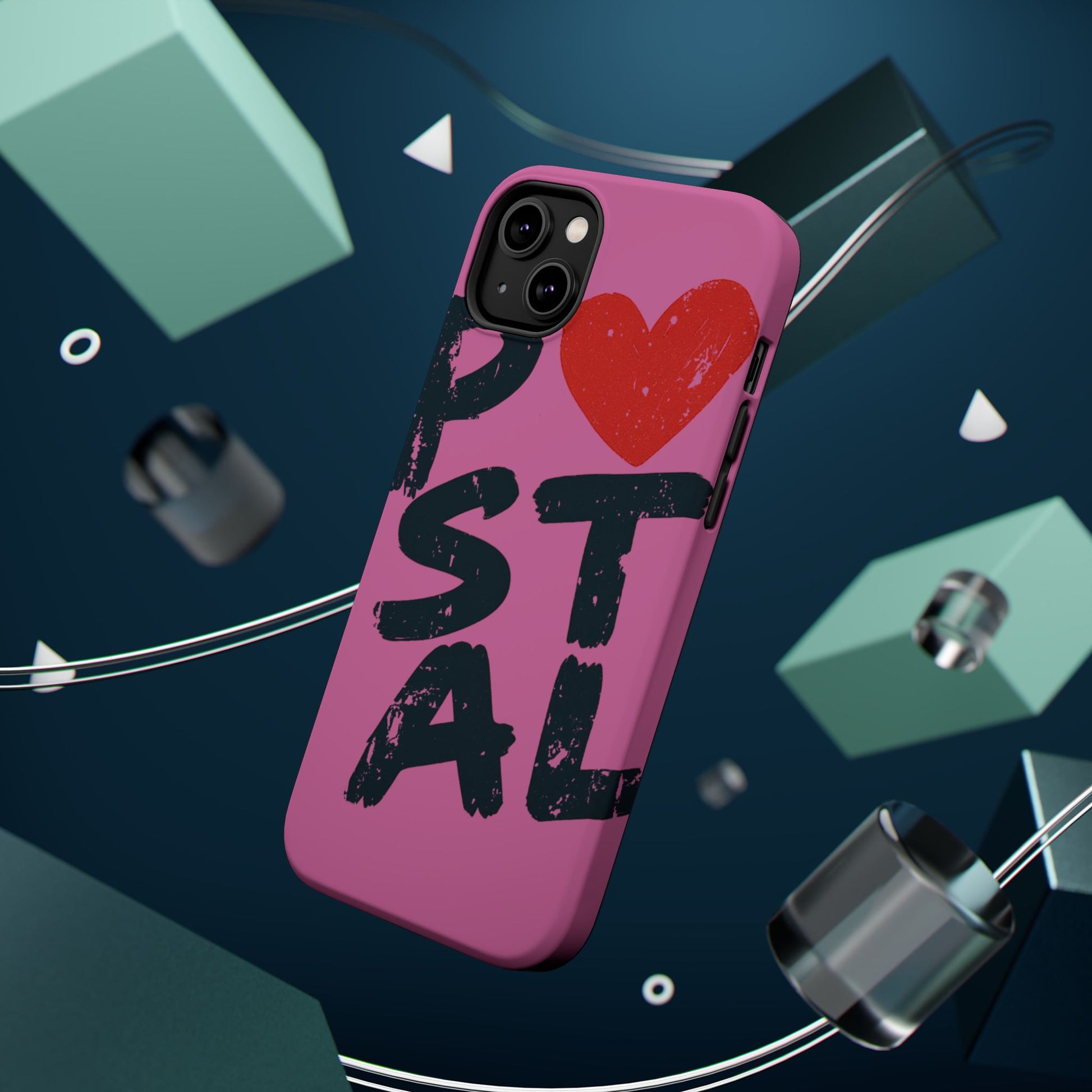 Vibrant Postal Phone Cases with Impact Resistance, Perfect for Gift For Postal Workers, Fun, Stylish, Everyday Use, Valentine's Day, Birthdays