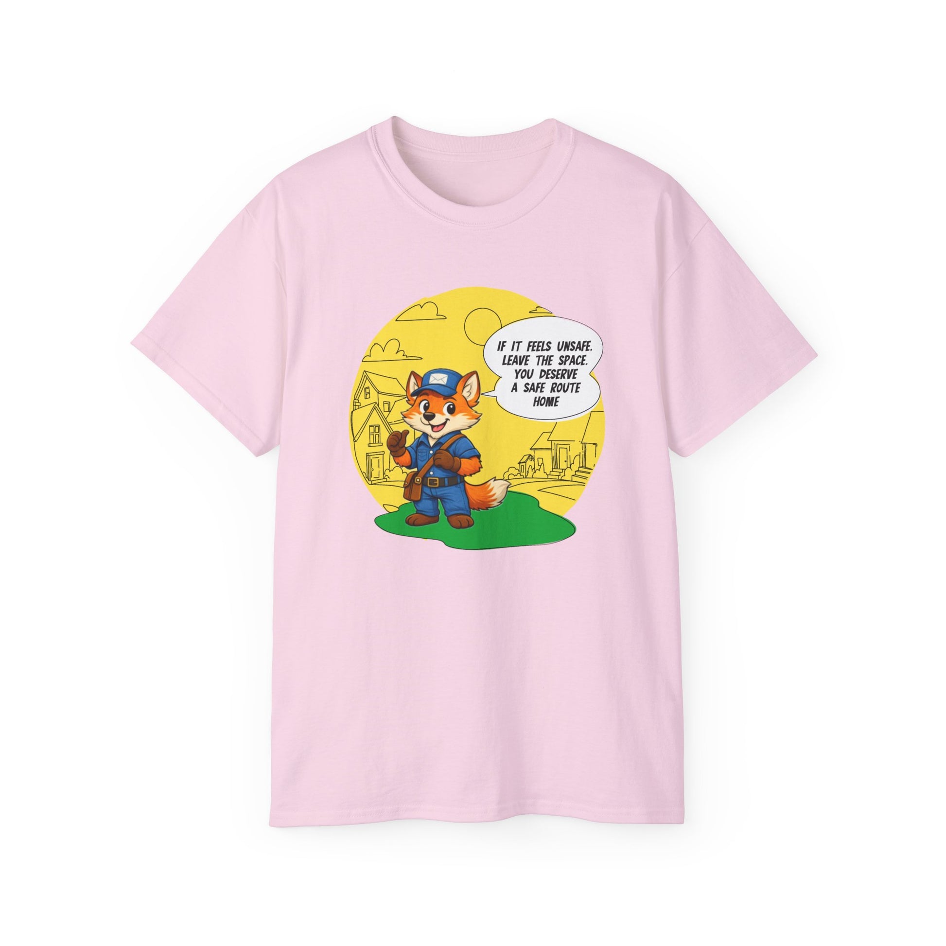 Safe Route Home Delivery Worker Tee