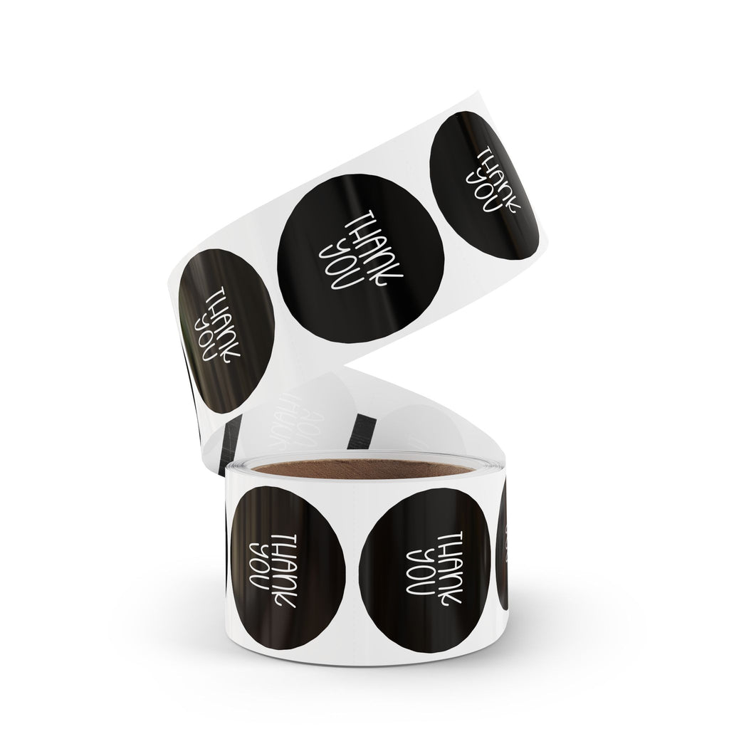 Thank You Sticker Roll — Sticker roll for small business owners, Etsy sellers and Shopify shops