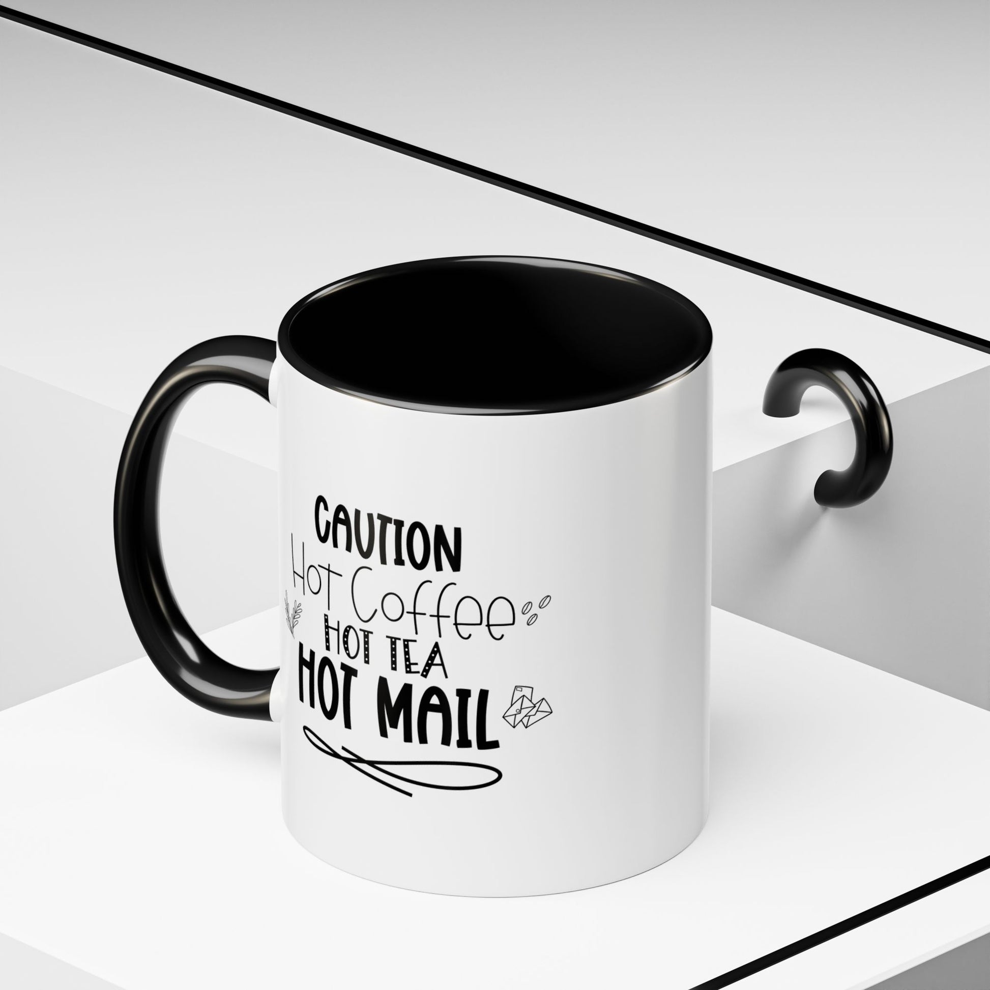 Hot Coffee, Tea, Mail Coffee Mug - Perfect Gift for Coffee Lovers, Gift Ideas For Postal Workers, Tea Lovers