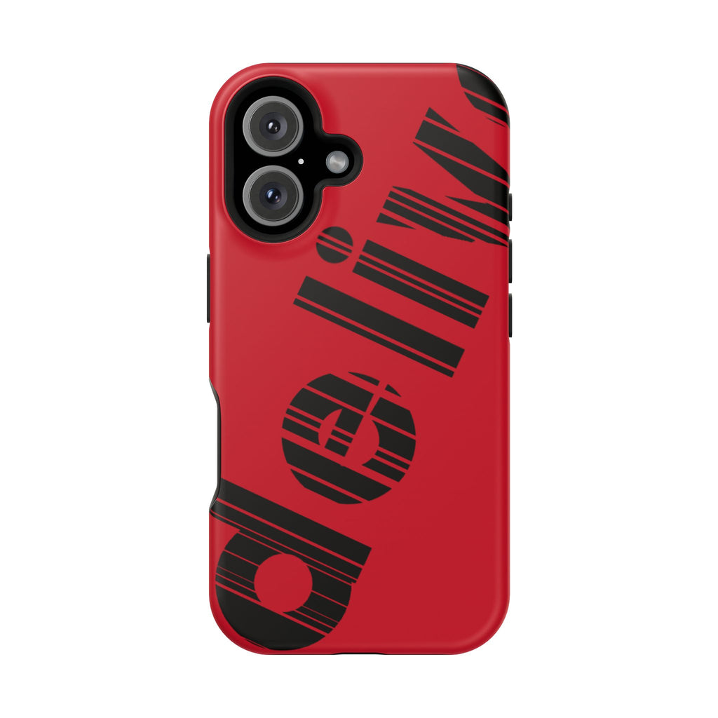 “Delivered” Magnetic Phone Cases, Impact-Resistant Phone Covers for Teens, Gift for Friends, Unique Cell Phone Accessories, Red Design, Custom [...]