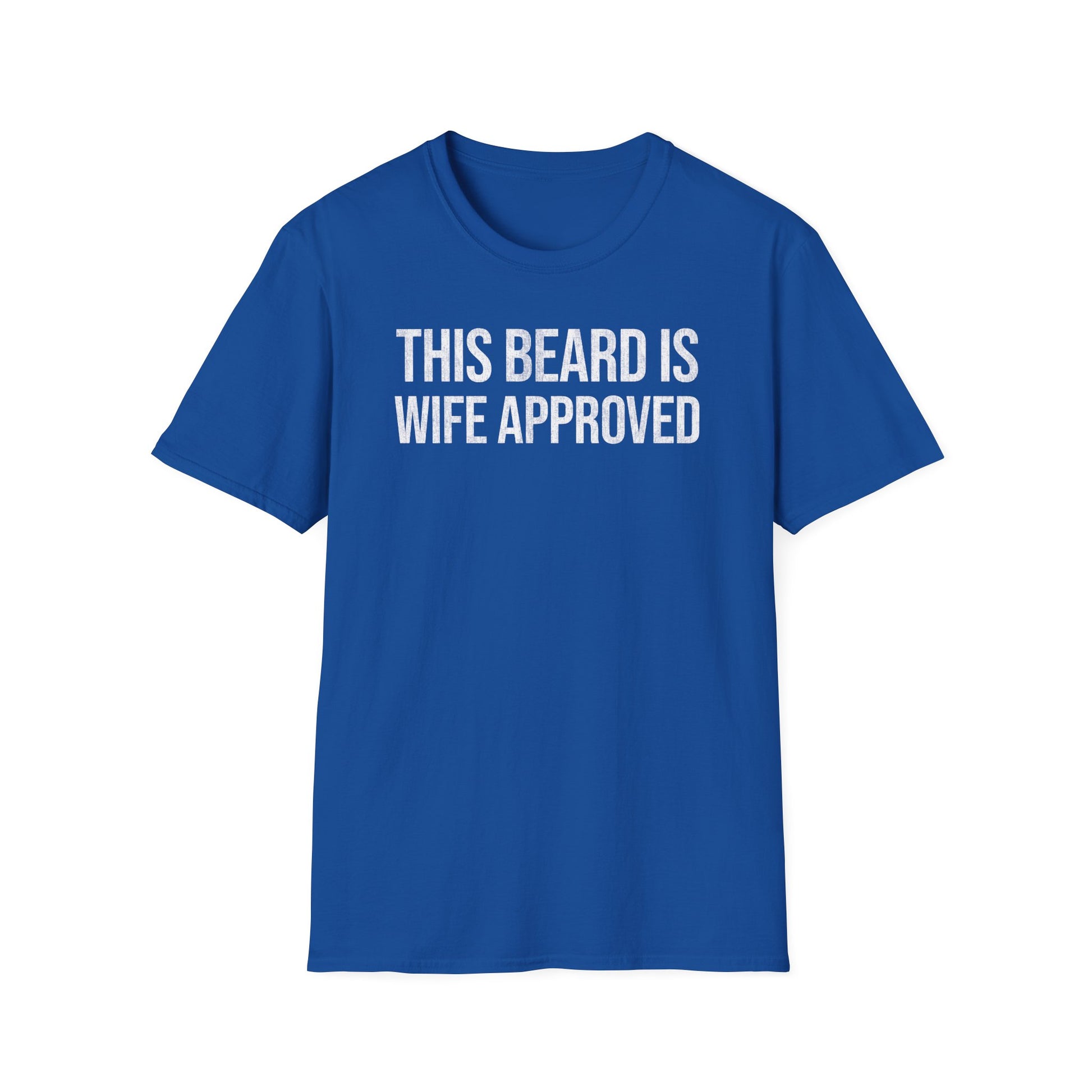 This Beard Is Wife Approved" Funny Beard Shirt for Husbands & Dads