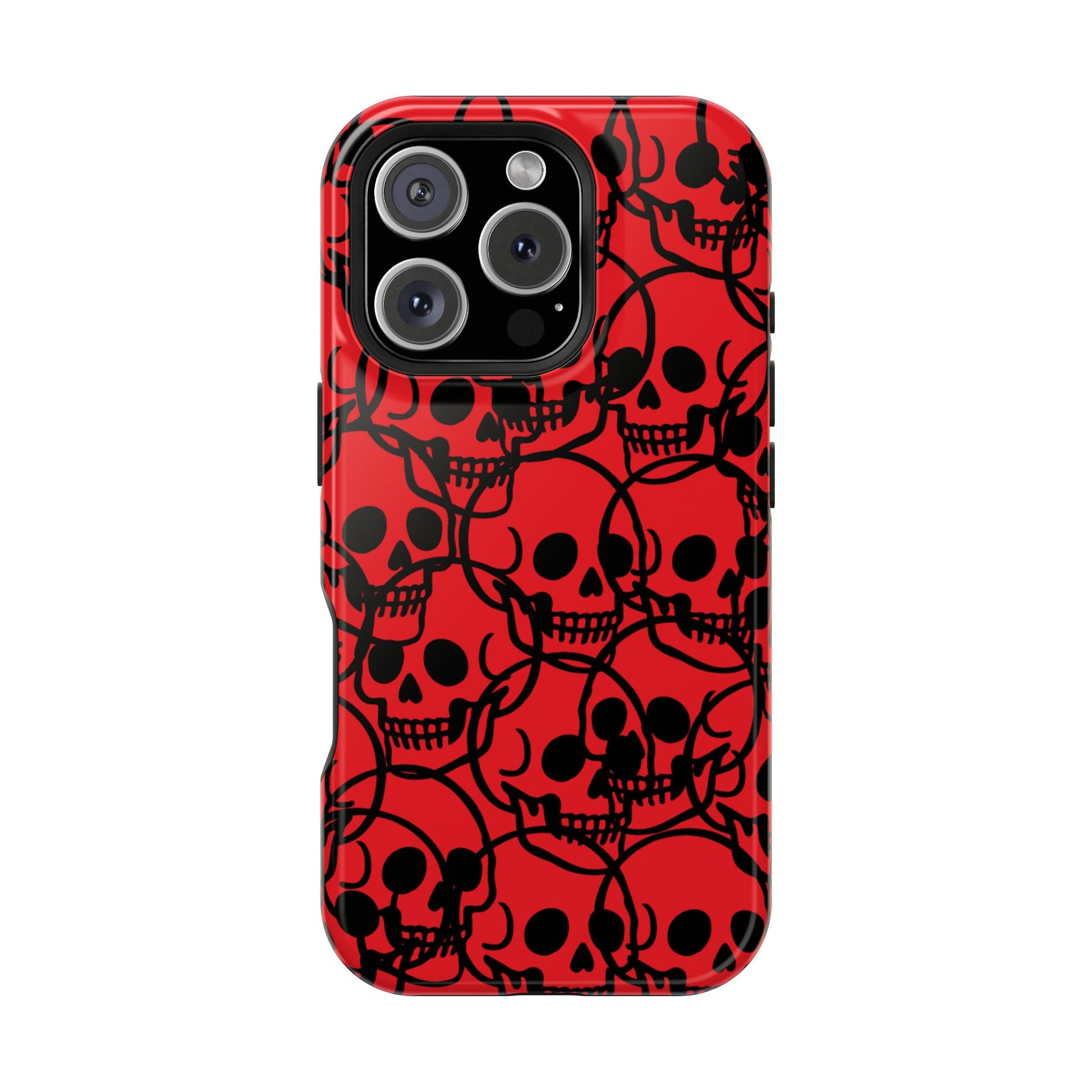 Magnetic Impact-Resistant Skull Cases