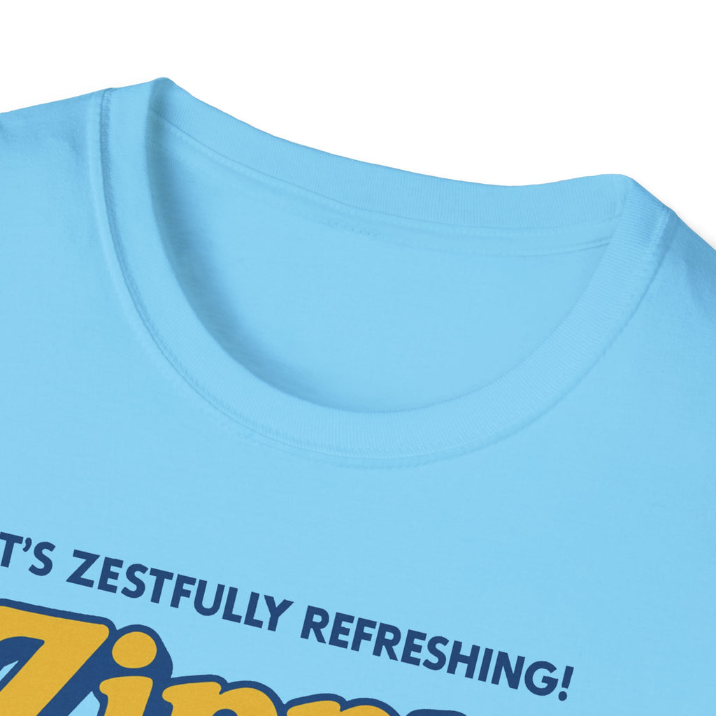 Zesty Lemon Soda T-Shirt, Retro Graphic Tee, Postal Worker, Mail Carrier, Unisex Summer Apparel, Fun Gift, Casual Wear, Lemonade Party Shirt