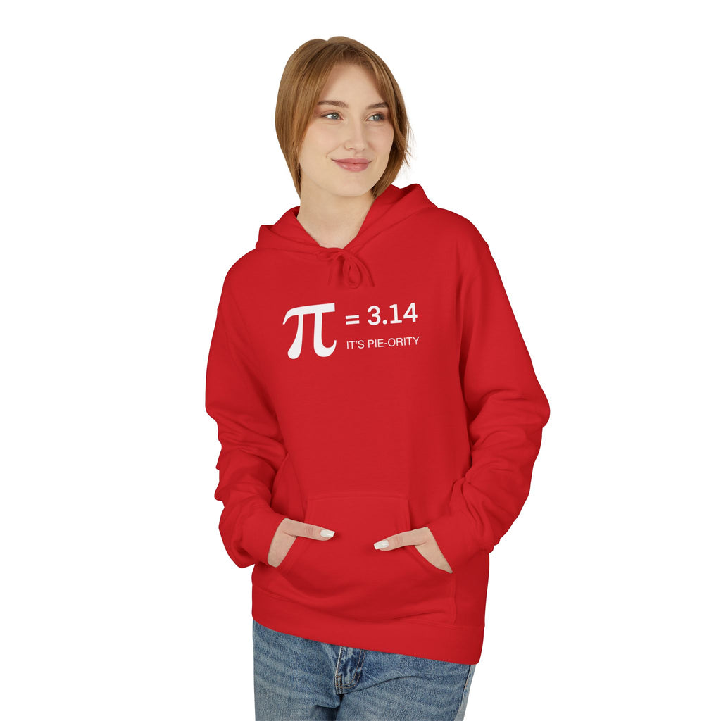 Pi = 3.14 Hoodie — Funny Math Nerd Pullover for Pi Day