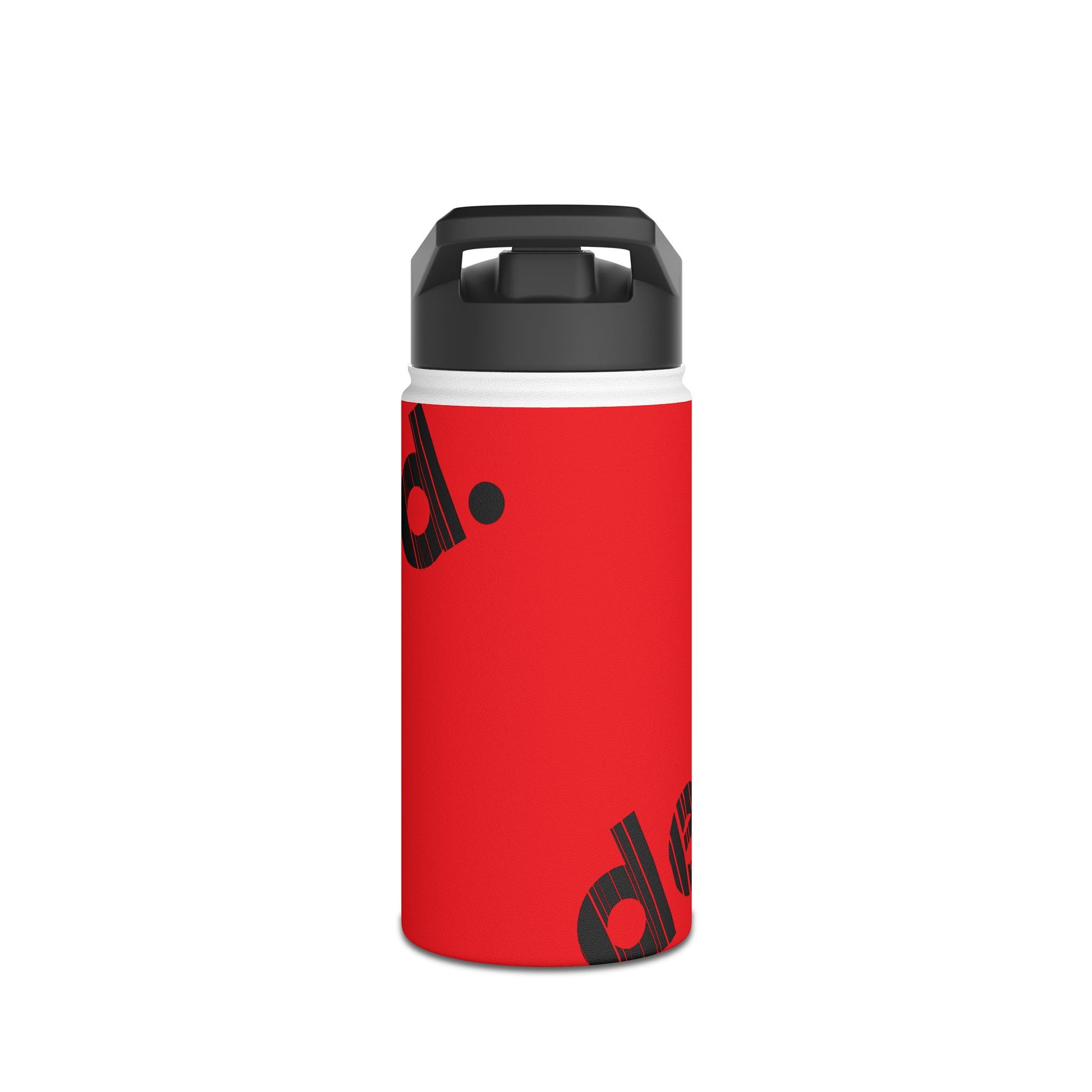 Sporty Stainless Steel Water Bottle, Hydration, Eco-Friendly, Fitness Gift, Faith Based, Delivered, Travel Companion