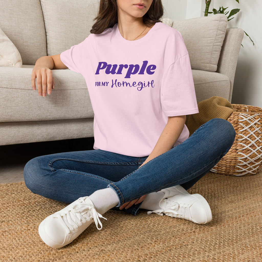 Purple For My Homegirl Lupus Awareness Graphic T-Shirt