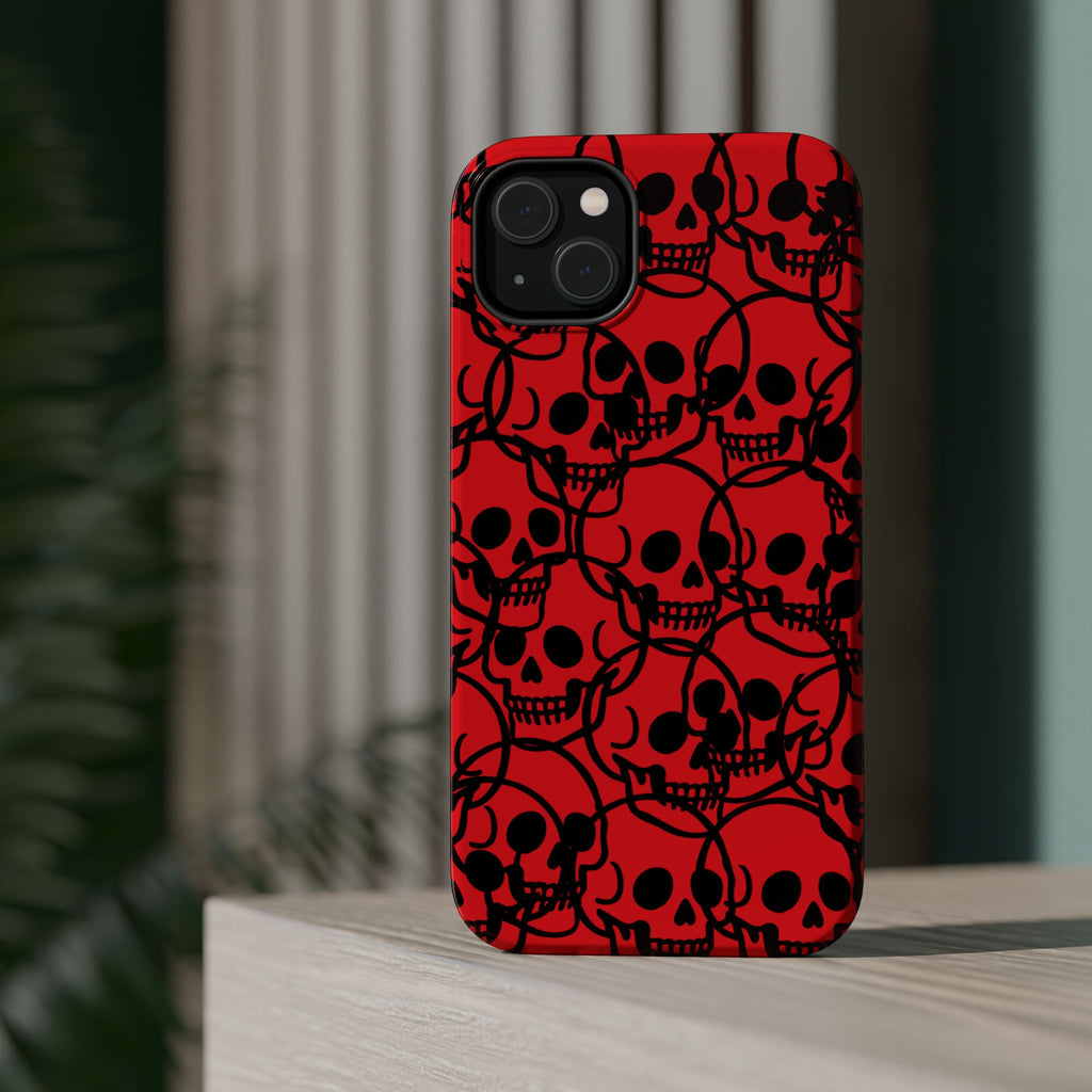 Magnetic Impact-Resistant Skull Cases