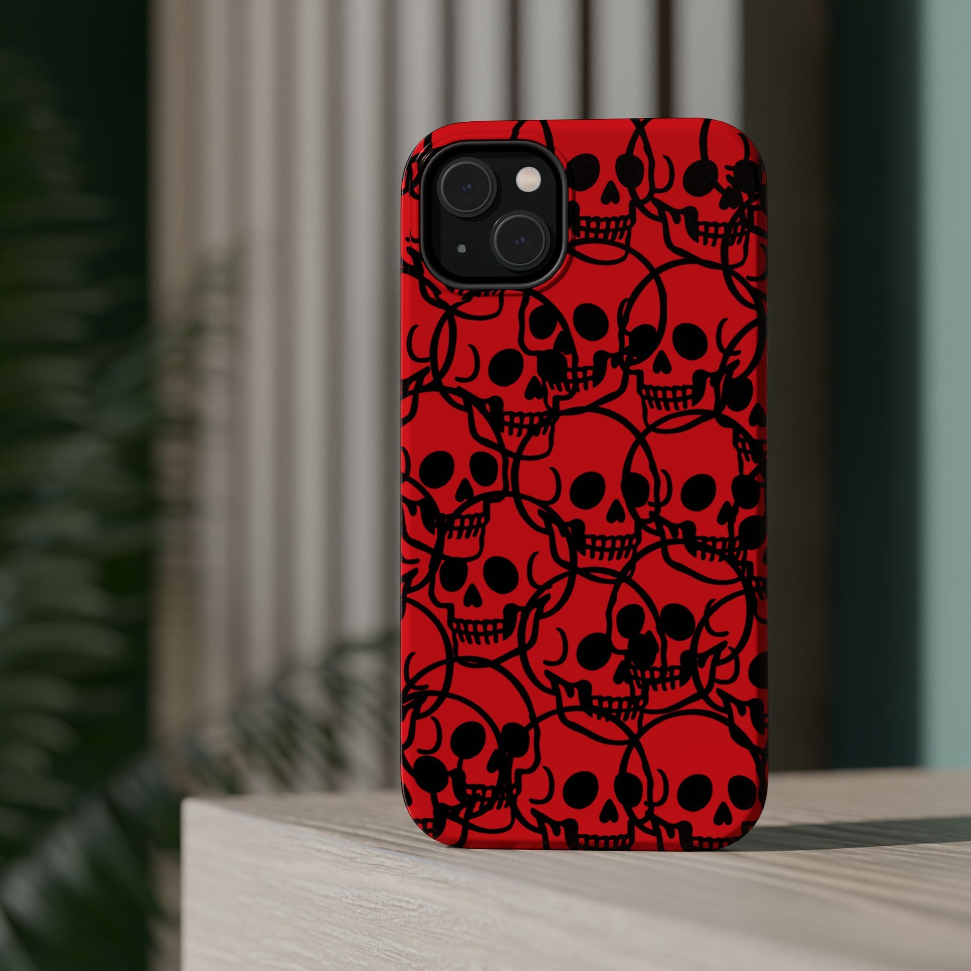 Magnetic Impact-Resistant Skull Cases