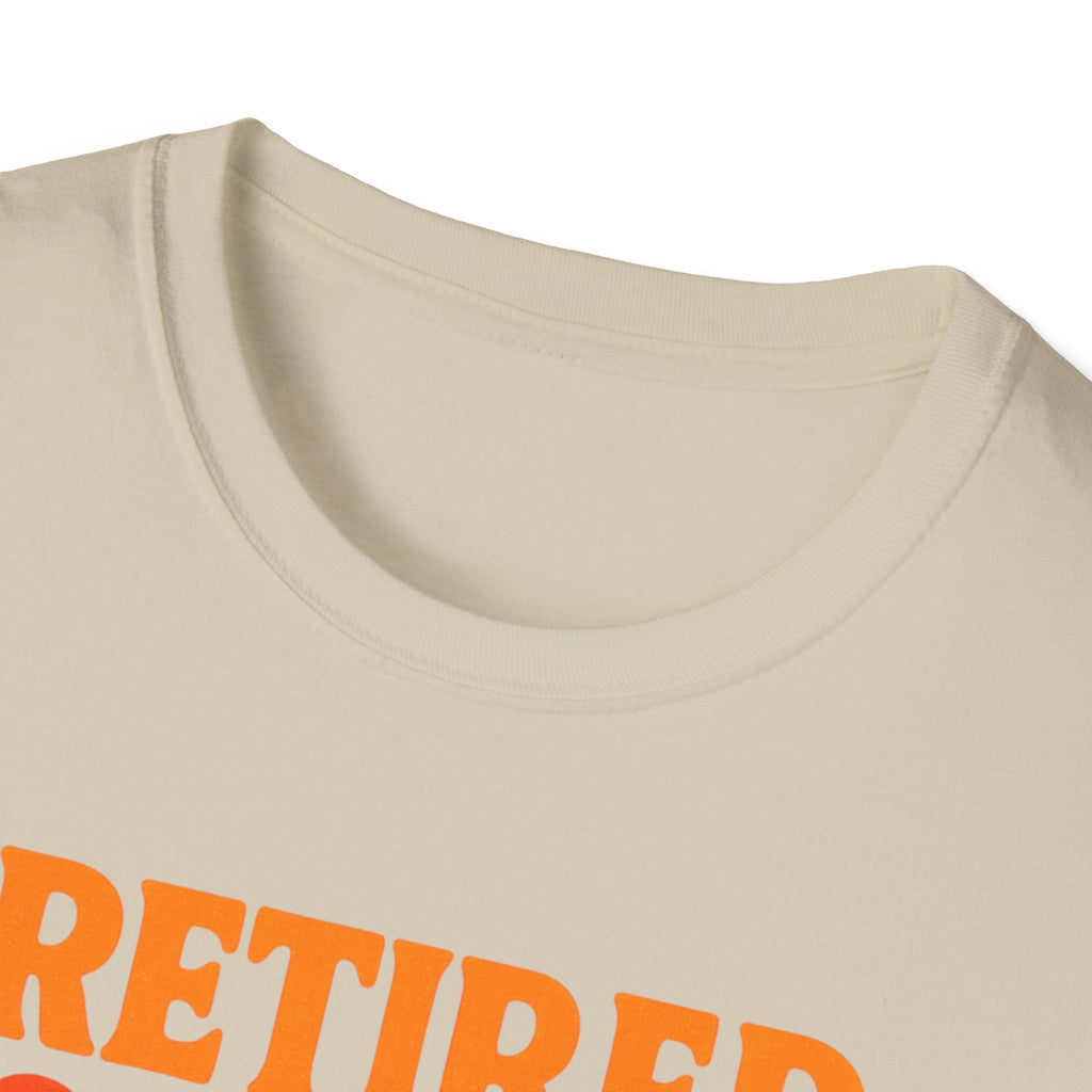 Retired & Steamin' Hot T-Shirt - Fun Retirement Gift, Unisex Graphic Tee, Casual Comfort Wear, Gift for Retirees, Summer Vibes