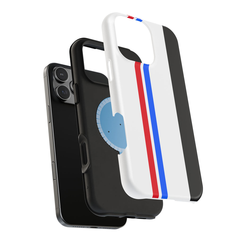 Postal Inspired Magnetic Impact-Resistant Phone Cases, Durable Phone Covers, Stylish Smartphone Accessories, Unique Gift Idea, Customizable Phone Shells