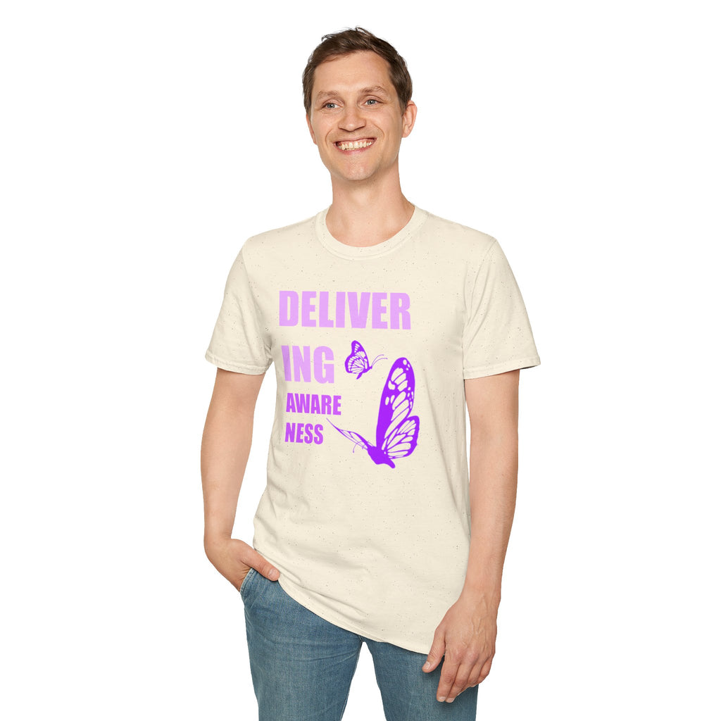 Lupus Awareness Shirt – Delivering Awareness Purple Butterfly Support Tee