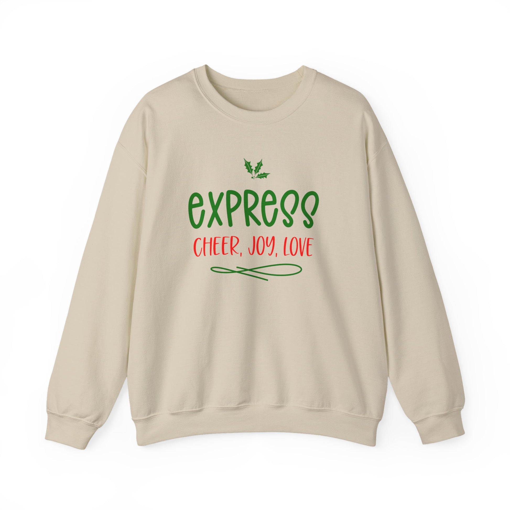 Express Cheer Joy Love Sweatshirt, Holiday Postal Sweatshirt, Holiday Gifts For Postal Workers.