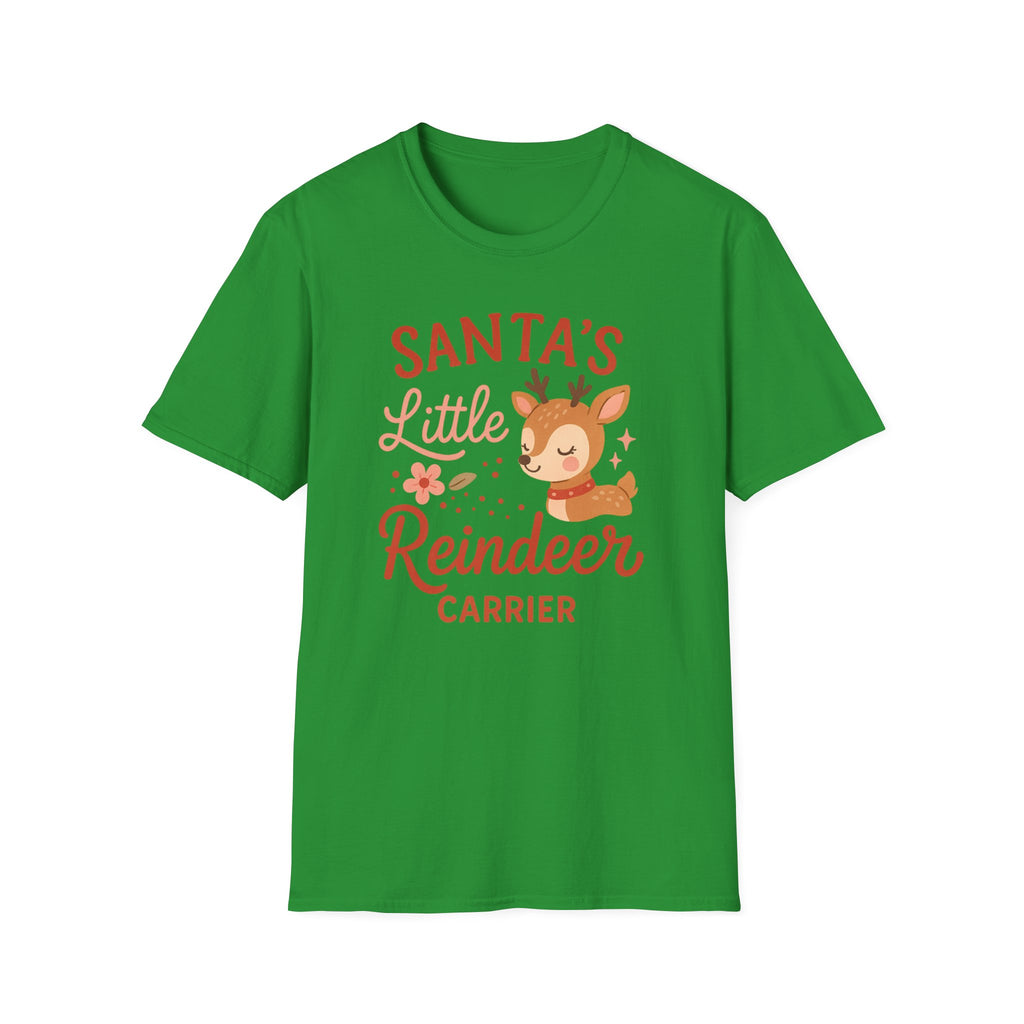 Santa's Little Reindeer Carrier T-Shirt