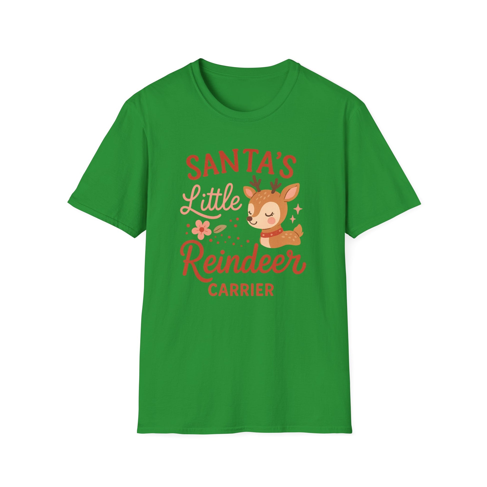 Santa's Little Reindeer Carrier T-Shirt