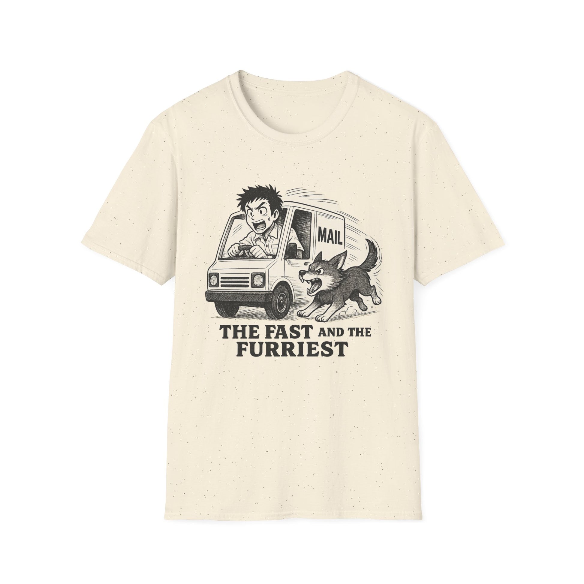 Humorous Dog Lover T-Shirt, The Fast and the Furriest Tee, Pet Themed Gift, Unisex Funny Shirt, Dog Owner Apparel, Casual Wear