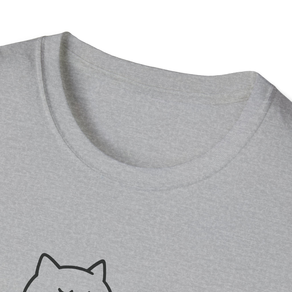 Chill Cat Sundays T-Shirt | Softstyle Unisex Tee for Cat Lovers | Fun Casual Wear, Gift for Birthdays, Lazy Days, Pet Lovers