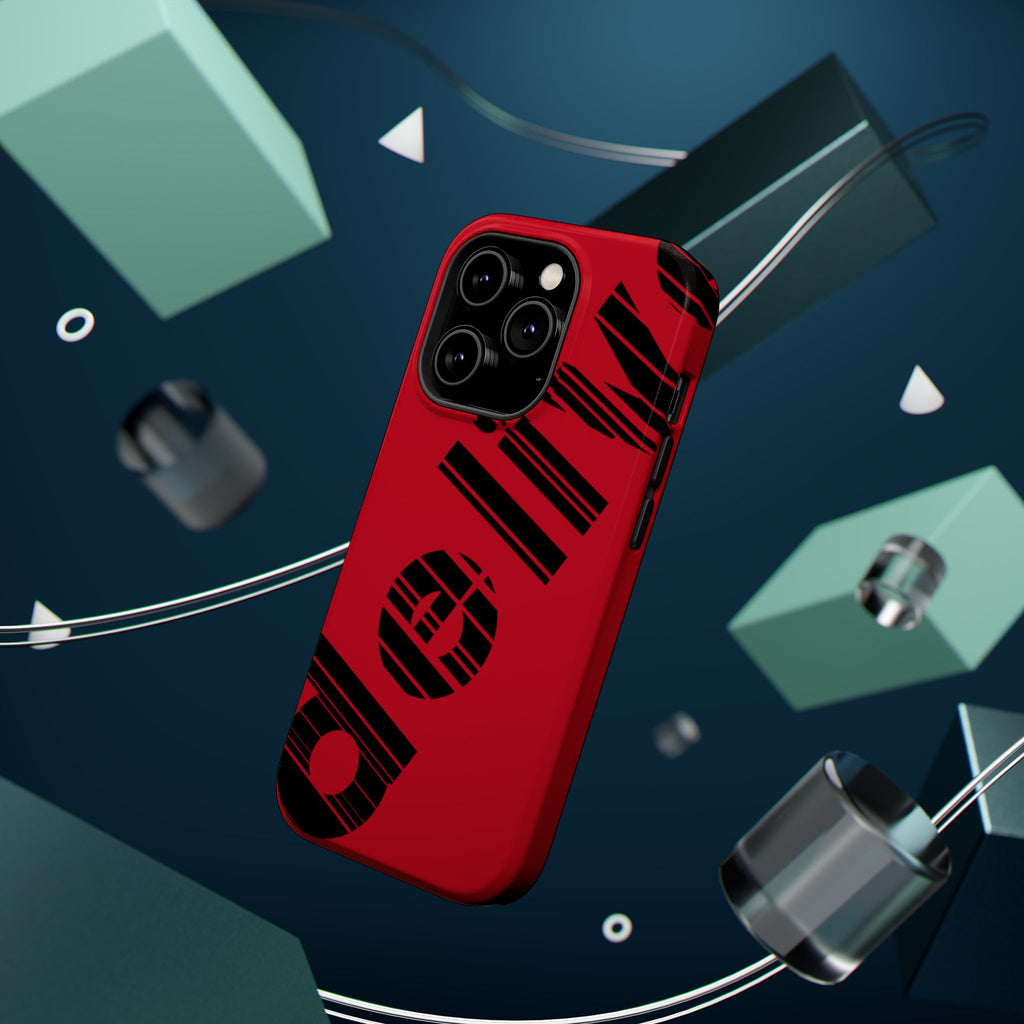 “Delivered” Magnetic Phone Cases, Impact-Resistant Phone Covers for Teens, Gift for Friends, Unique Cell Phone Accessories, Red Design, Custom [...]