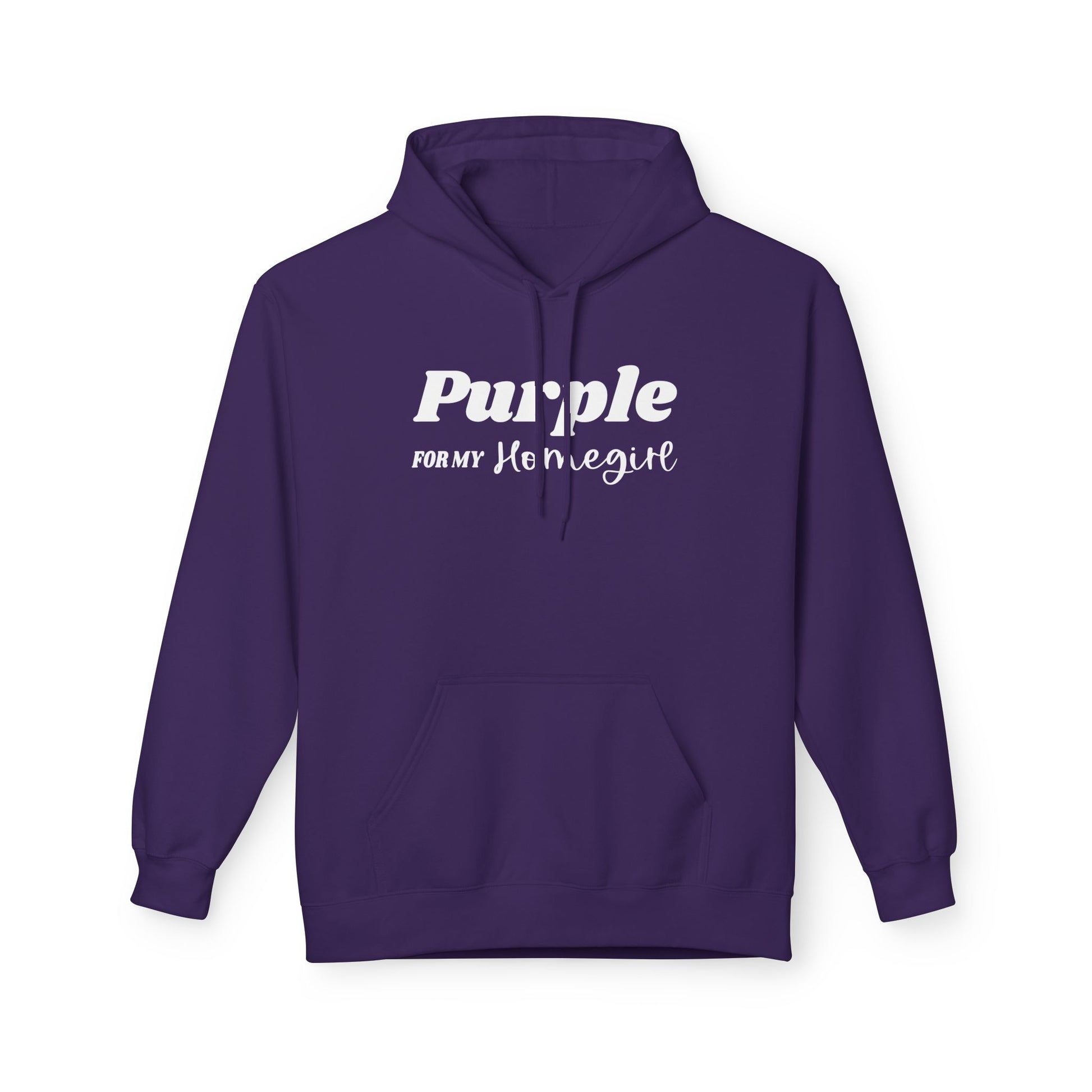 Purple For My Homegirl Hoodie — Awareness & Support Pullover