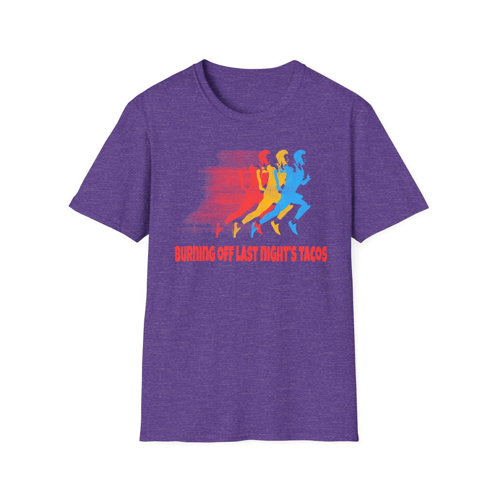 Burning Off Last Night's Tacos - Retro Runner Tee