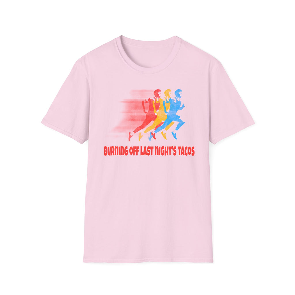 Burning Off Last Night's Tacos - Retro Runner Tee