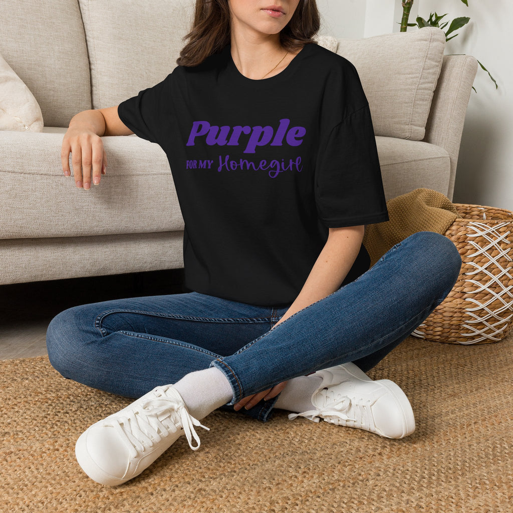 Purple For My Homegirl Lupus Awareness Graphic T-Shirt