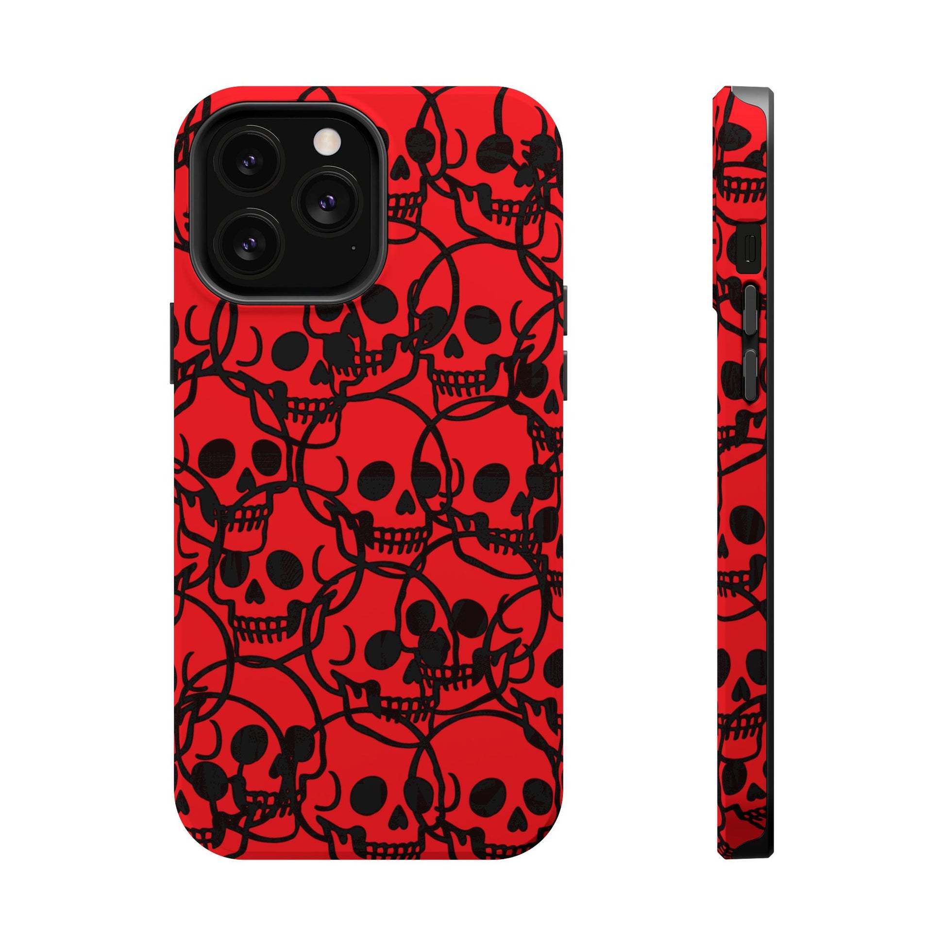 Magnetic Impact-Resistant Skull Cases