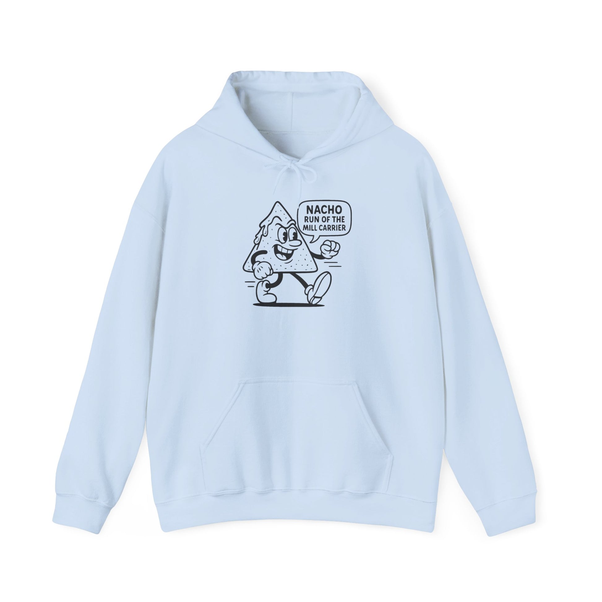 Nacho Lover's Humor Hoodie - Fun Graphic Sweatshirt for Foodies, Perfect Gift for Birthdays, Chill Days, and Parties