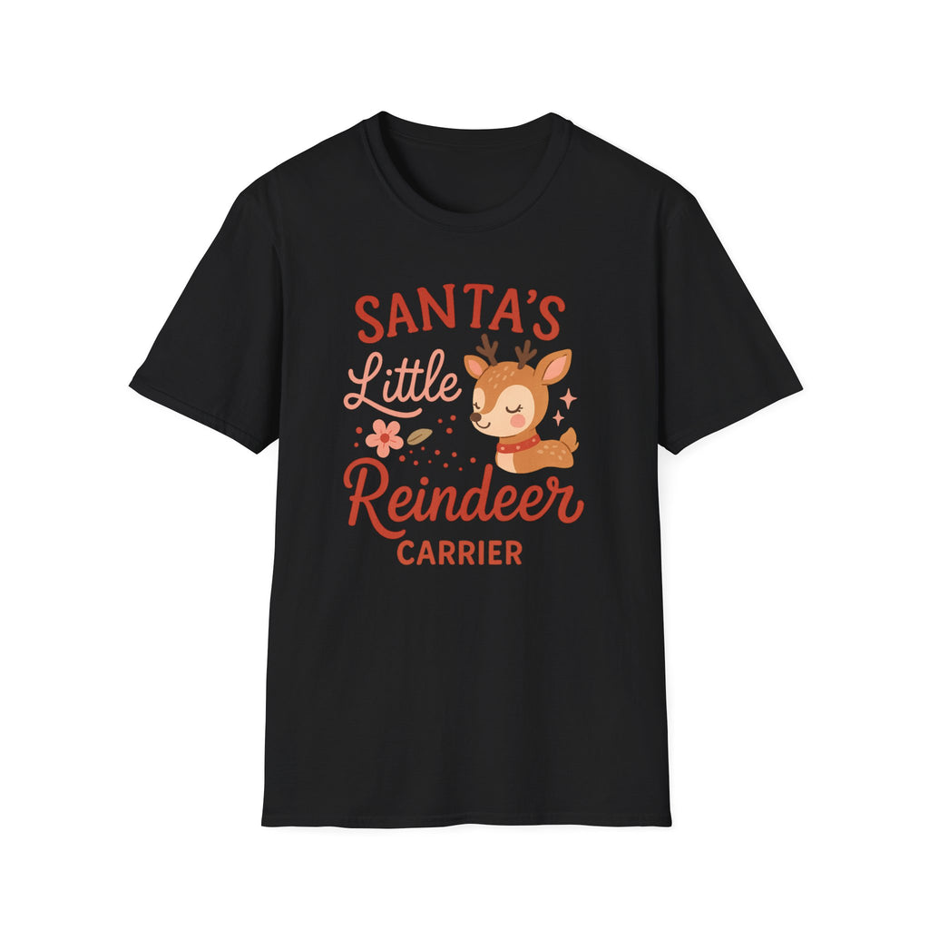 Santa's Little Reindeer Carrier T-Shirt