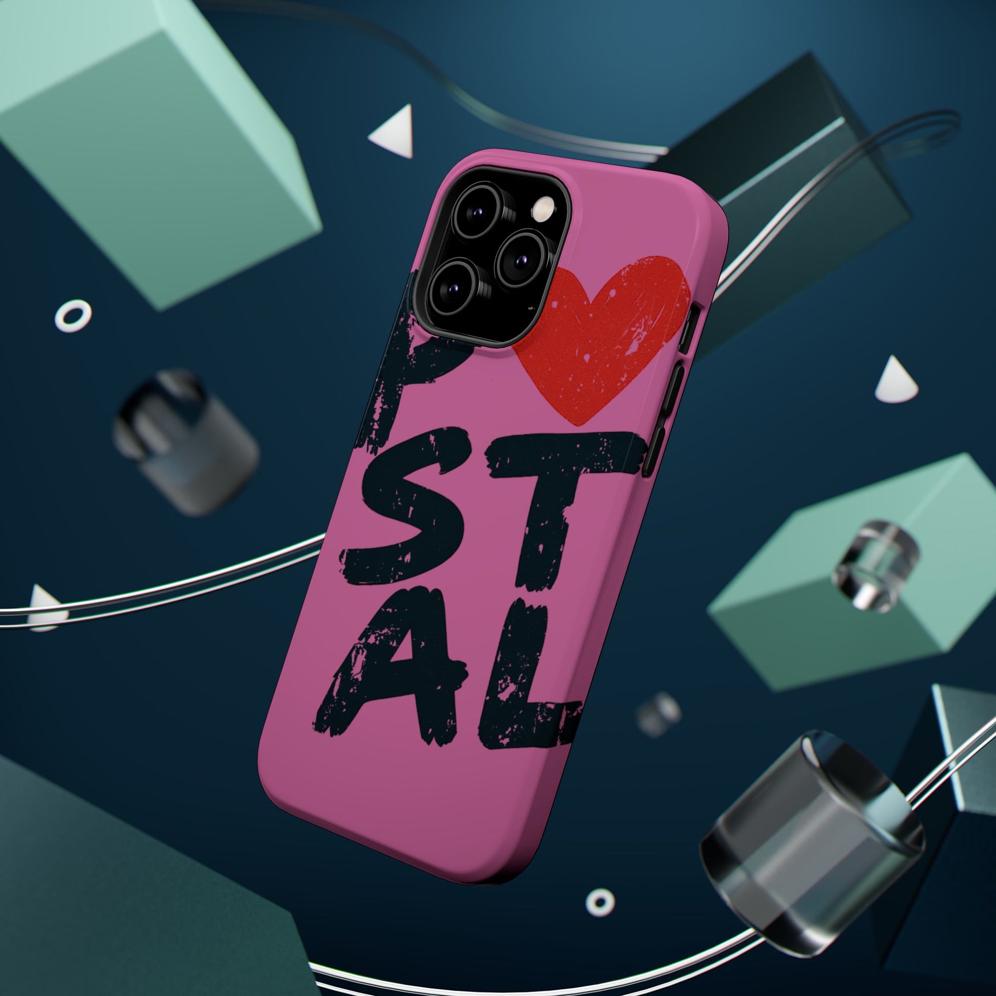 Vibrant Postal Phone Cases with Impact Resistance, Perfect for Gift For Postal Workers, Fun, Stylish, Everyday Use, Valentine's Day, Birthdays