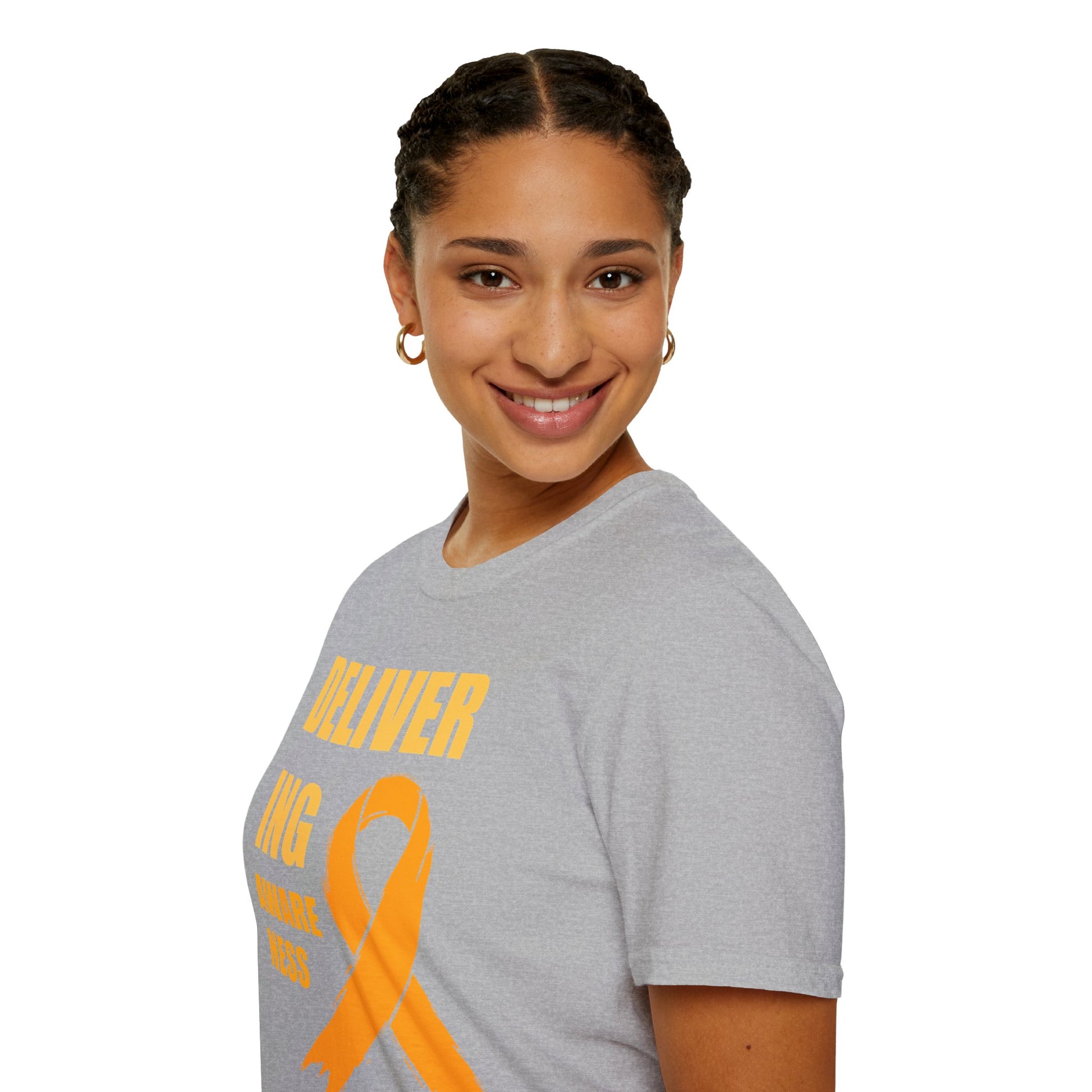 Childhood Cancer Awareness Shirt – Delivering Awareness Gold Ribbon Support Tee