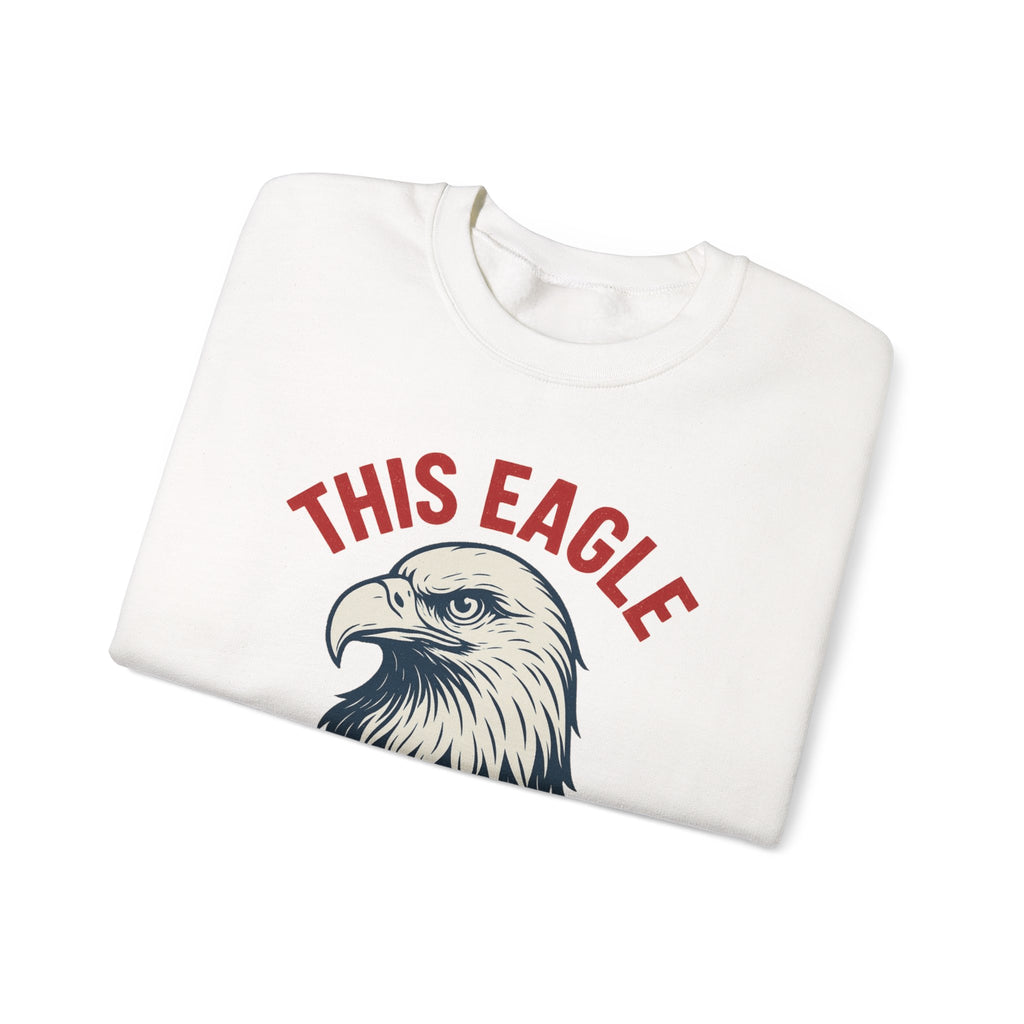 “This Eagle Has Retired” Retirement Crewneck Sweatshirt, Retirement Gifts, Retirement Gifts for Postal Workers