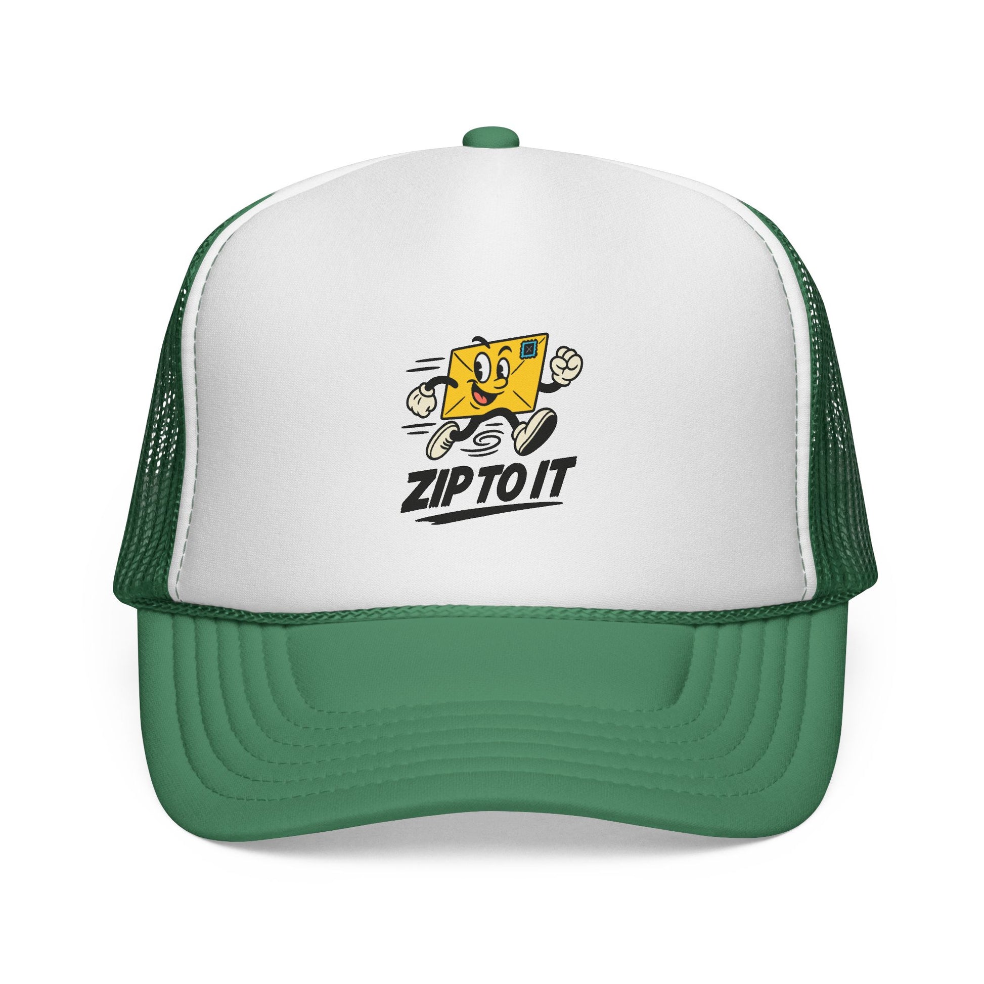 Zip To It Trucker Cap - Fun Outdoor Hat, Unique Gift for Road Trips, Summer Style, Adventure Ready, Casual Look