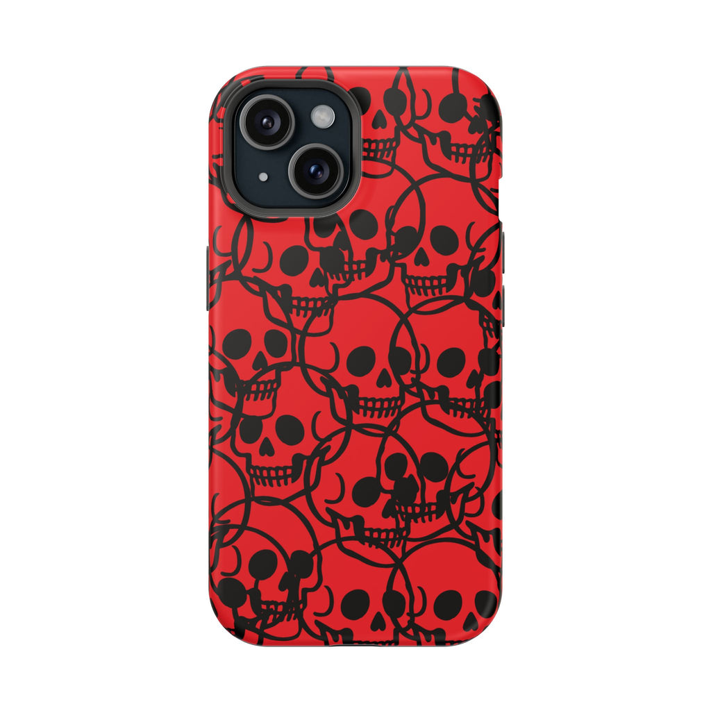 Magnetic Impact-Resistant Skull Cases