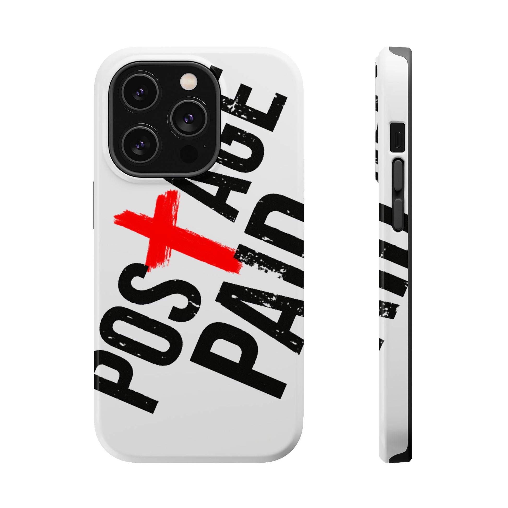 Postage Paid Impact-Resistant Phone Case - 'Postage Paid' Design, Inspiration Phone Case, Gifts For Faith Believers, Gifts For Postal Workers, Inspirational Gifts.