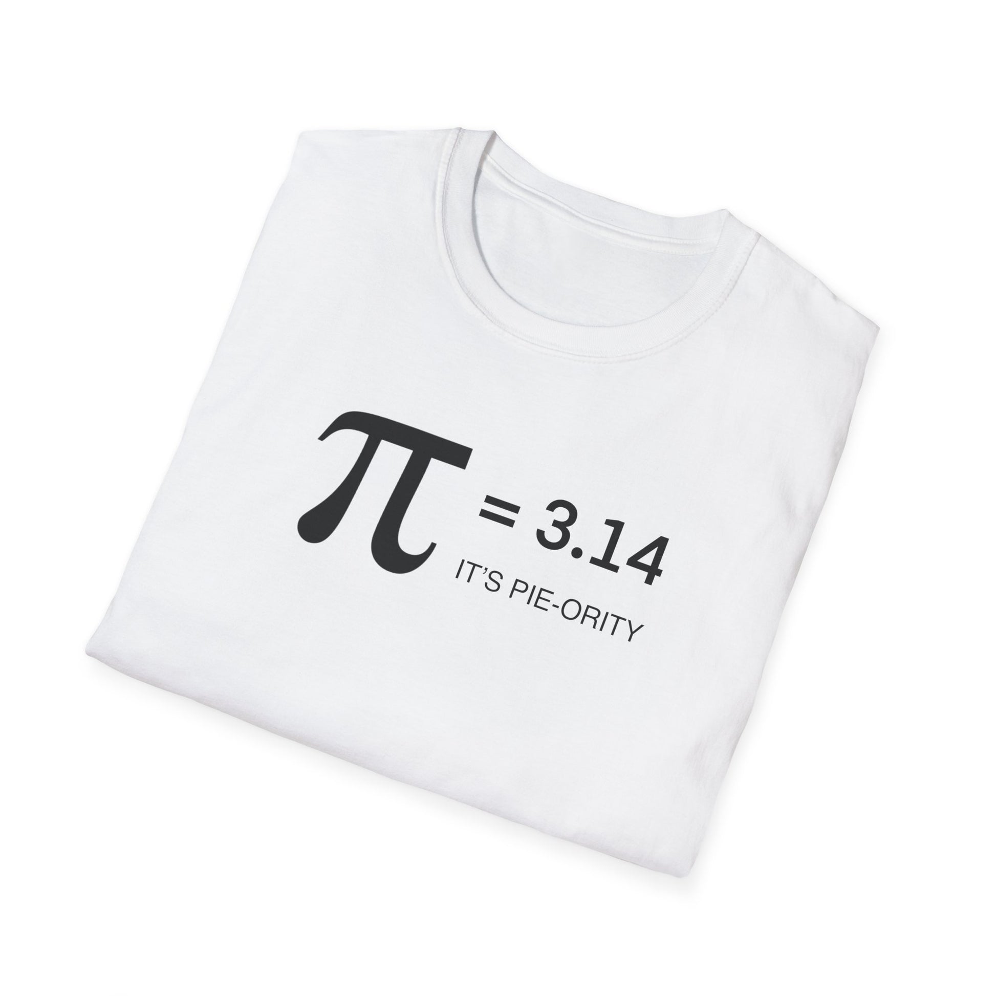 Pi = 3.14 T‑Shirt — Funny MathPi/ Pie Pun Tee for Pi Day