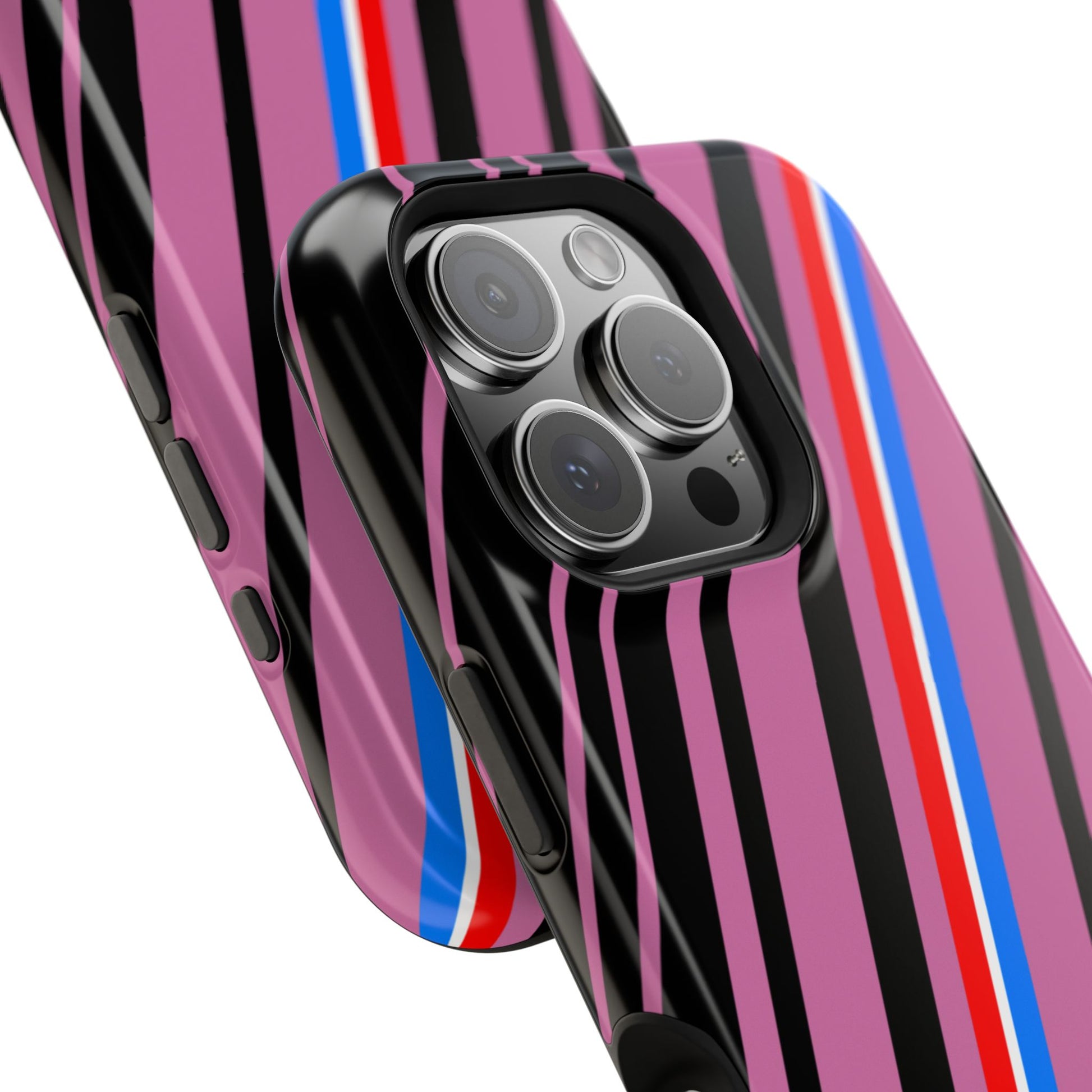 Vibrant Magnetic Phone Cases for Impact Resistance, Phone Protection, Gift for Tech Lovers, Postal Workers, Colorful Barcode Cases