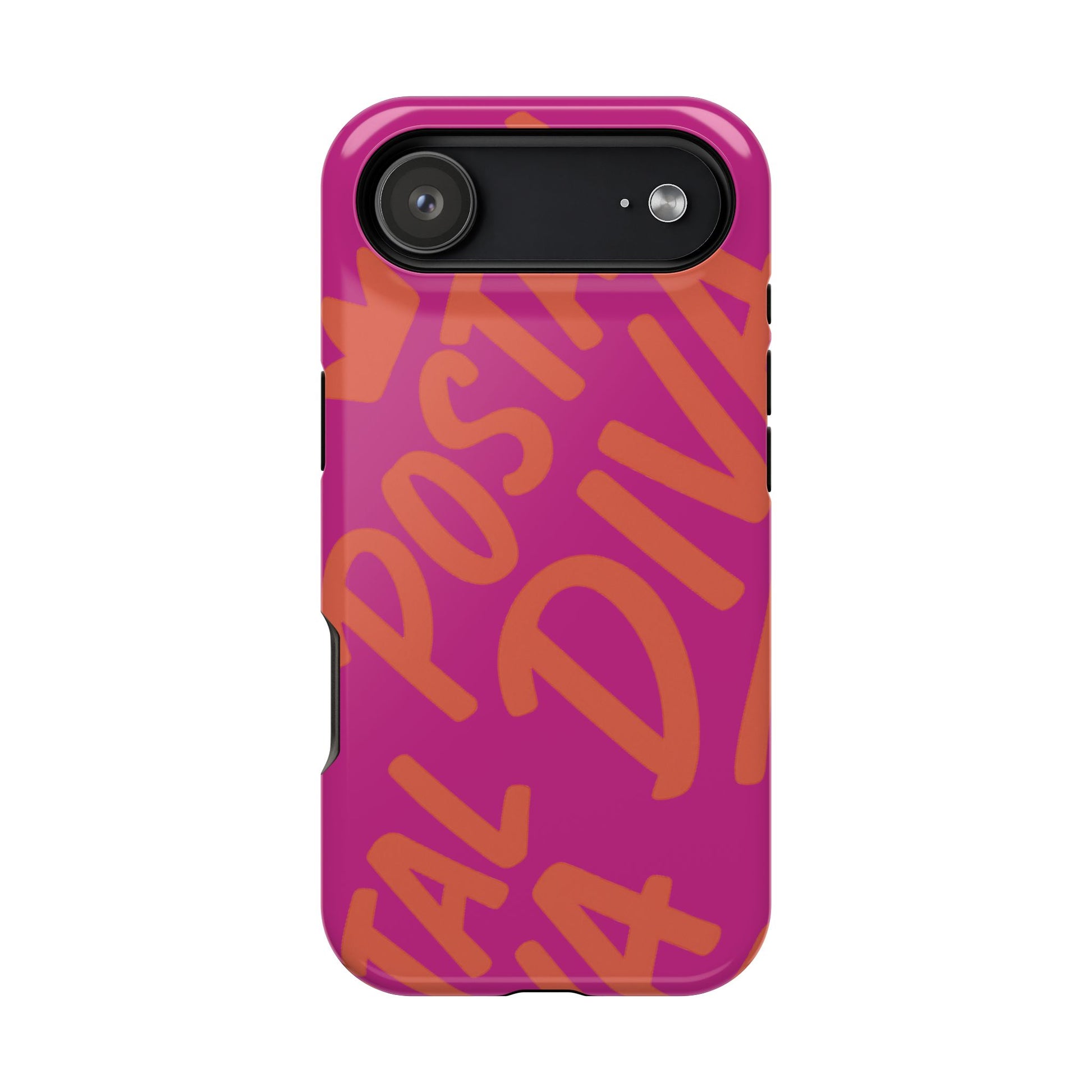 Postal Diva Magnetic Phone Case, Bold Colorful Phone Cover, Phone Case for Postal Divas, Unique Gift for Her, Trendy Smartphone Accessory