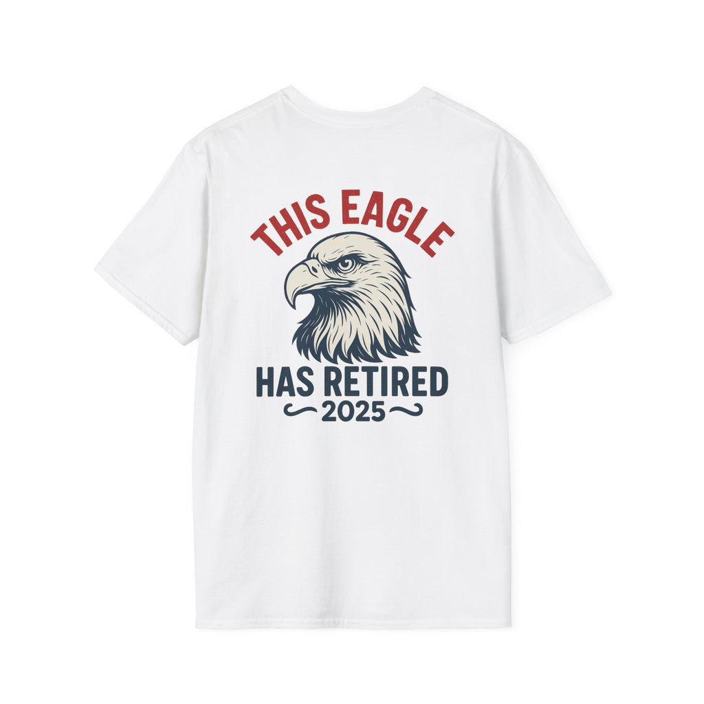 Retirement Eagle Graphic T-Shirt for Men and Women, Retirement Gifts, Gifts Ideas  For Postal Workers, Retirement Gifts For Postal Workers.