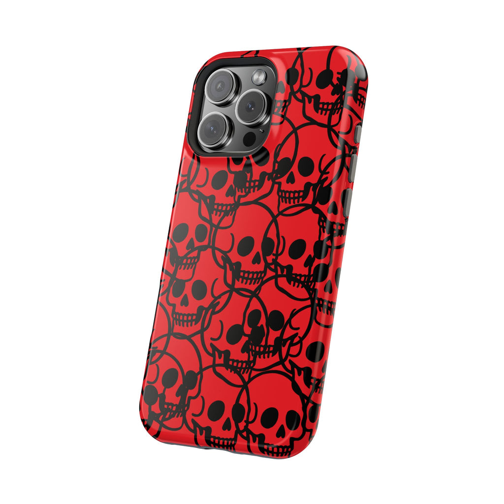 Magnetic Impact-Resistant Skull Cases