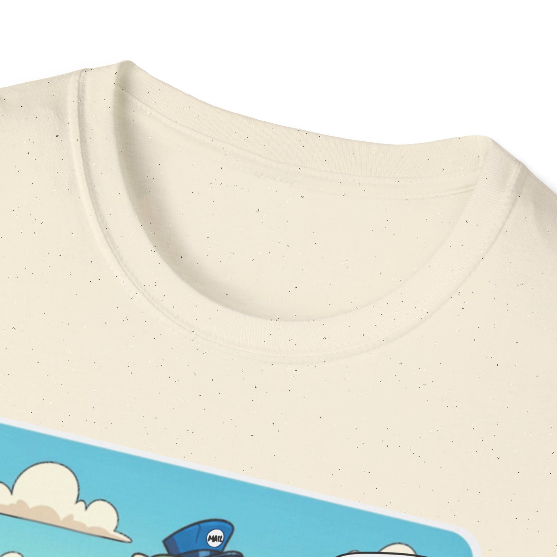 Whimsical Dinosaur Adventure T-Shirt for Kids, Fun Graphic Tee, Unisex Softstyle Shirt, Birthday Gift, Playful Design, Casual Wear