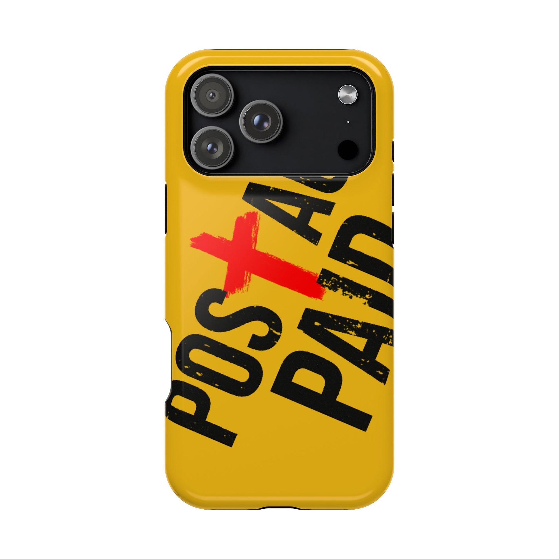 Impact-Resistant Phone Case - 'Postage Paid' Design, Inspiration Phone Case, Gifts For Faith Believers, Gifts For Postal Workers, Inspirational Gifts.