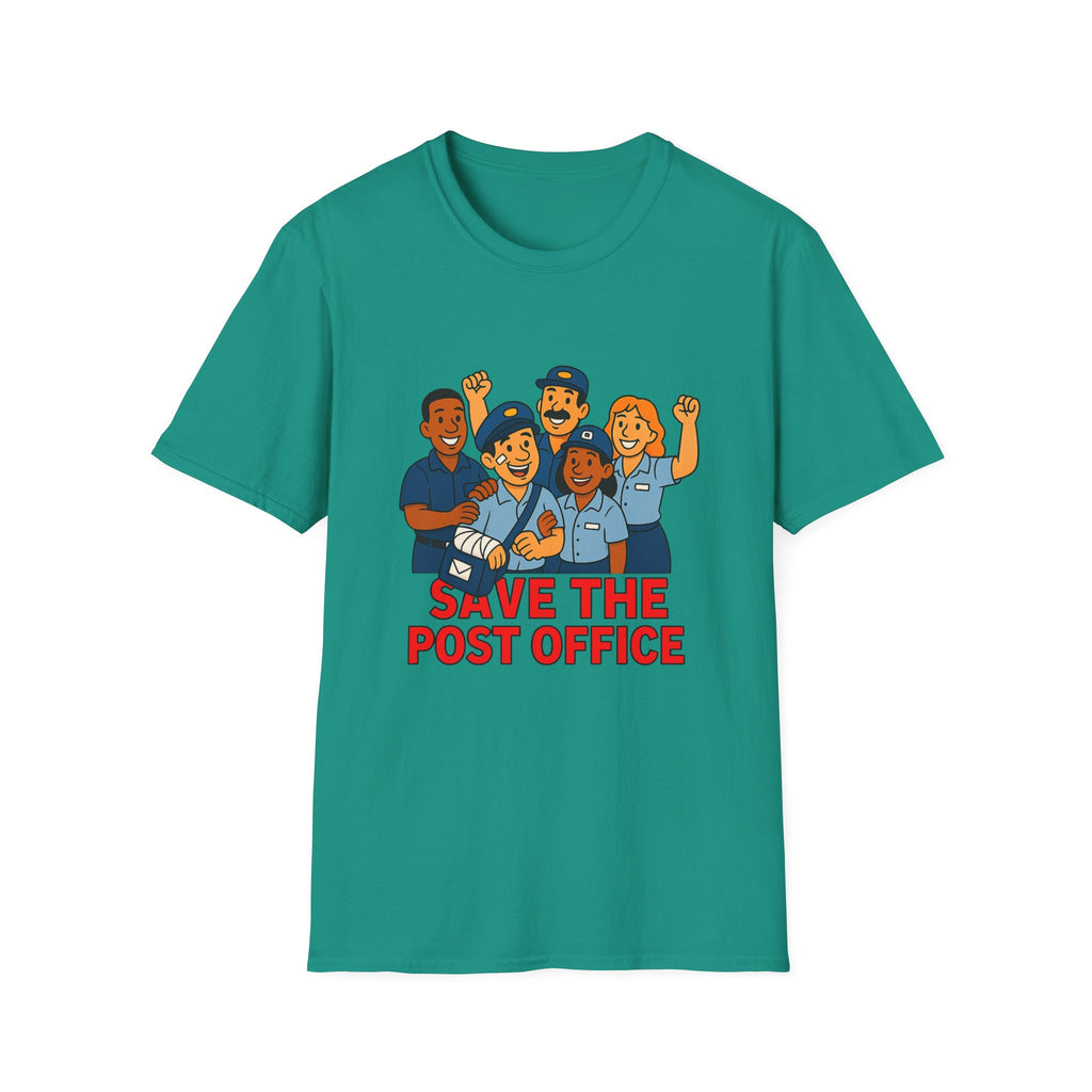 Save the Post Office T-Shirt, Unisex Graphic Tee, Post Office Pride Shirt, Postal Worker Appreciation Gift, Fun Casual Wear