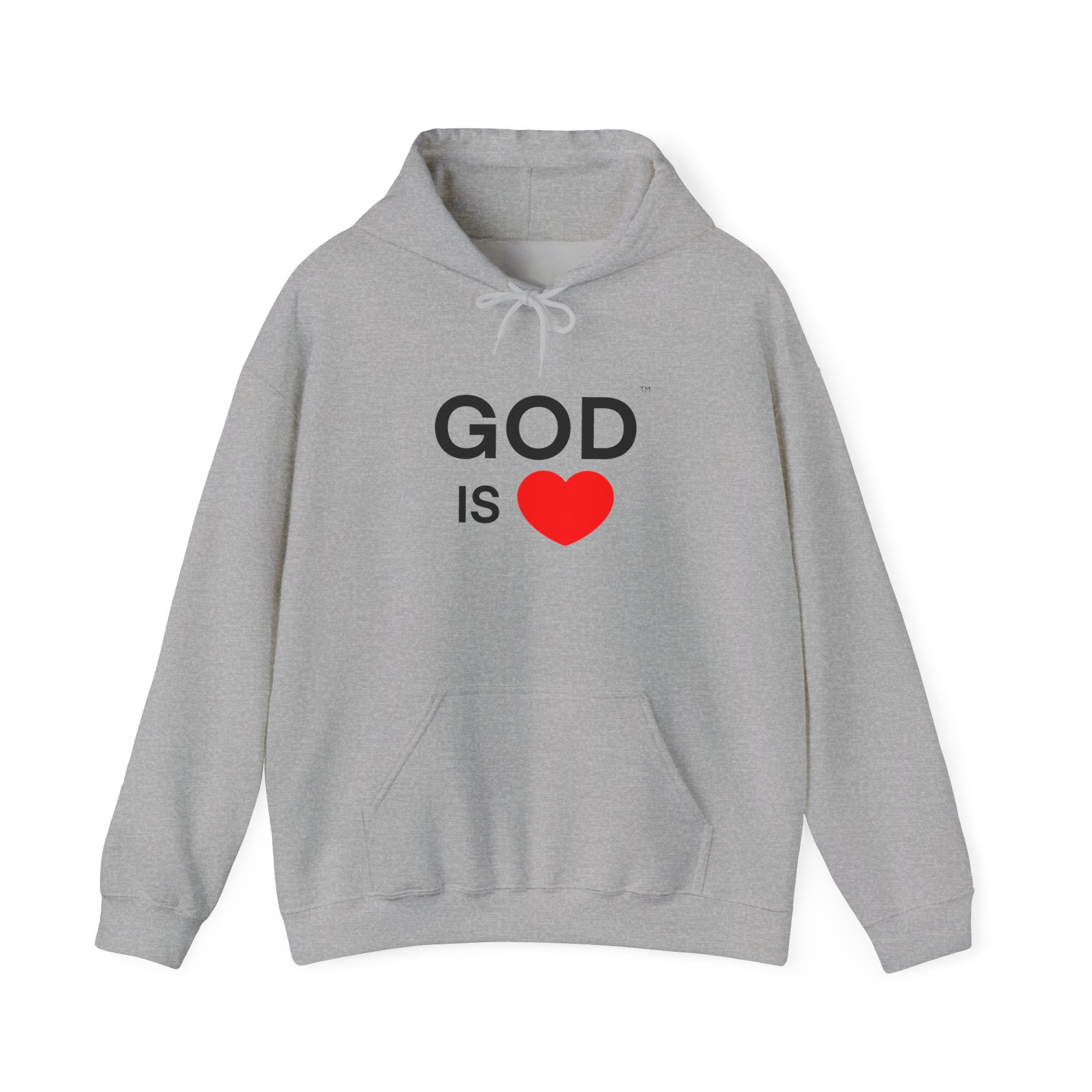 God Is Love Hoodie — Christian Faith Pullover with God Is Love Design