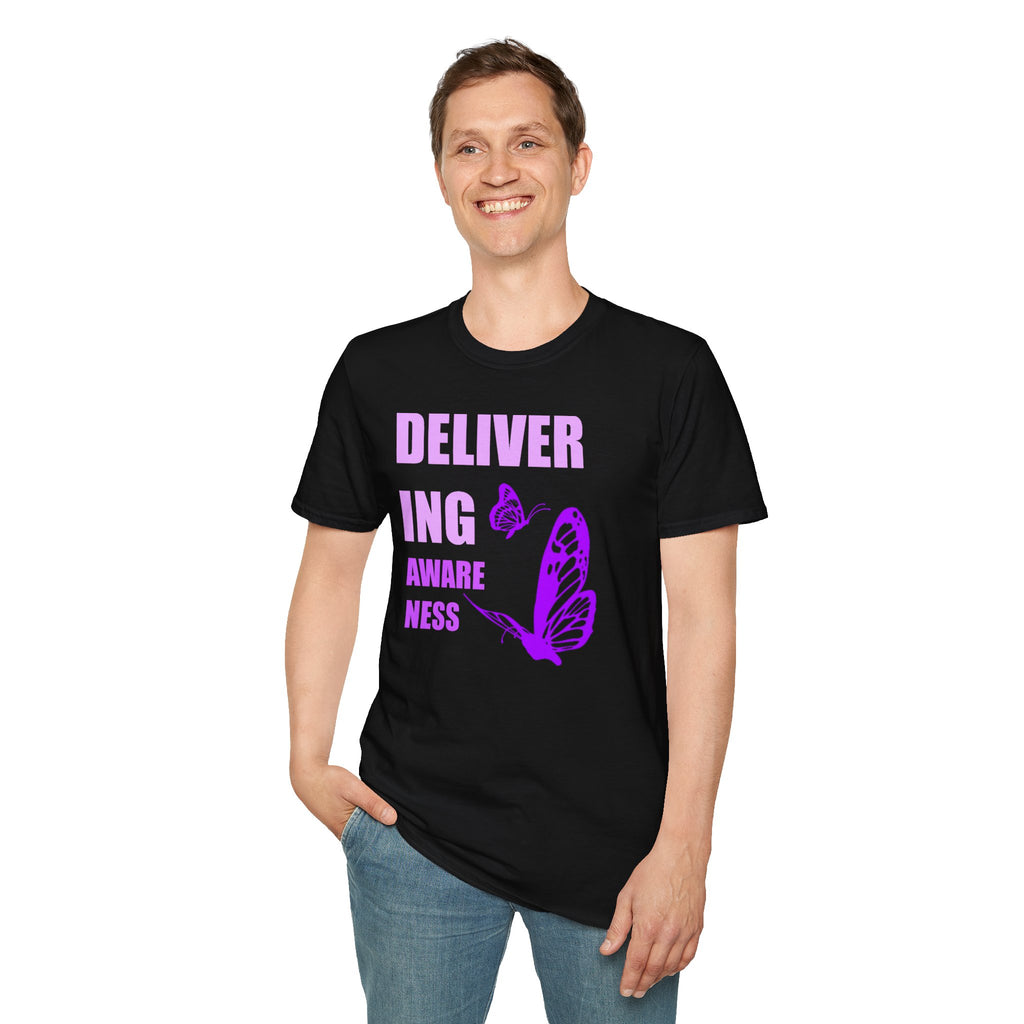 Lupus Awareness Shirt – Delivering Awareness Purple Butterfly Support Tee