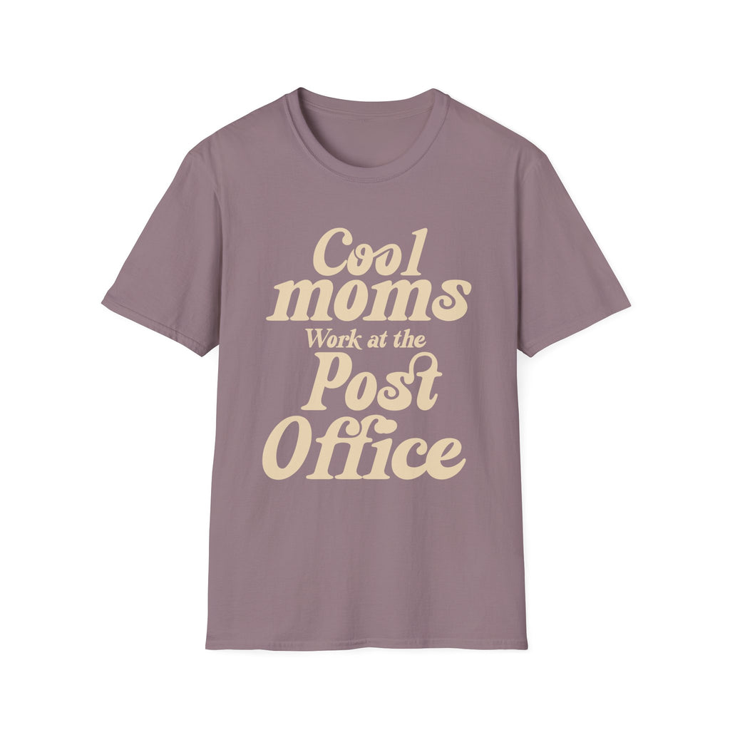 Cool Moms Work at the Post Office T-Shirt – Funny Mail Carrier Shirt, Postal Worker Gift, Delivery Driver Tee, Cute Mom Graphic Shirt
