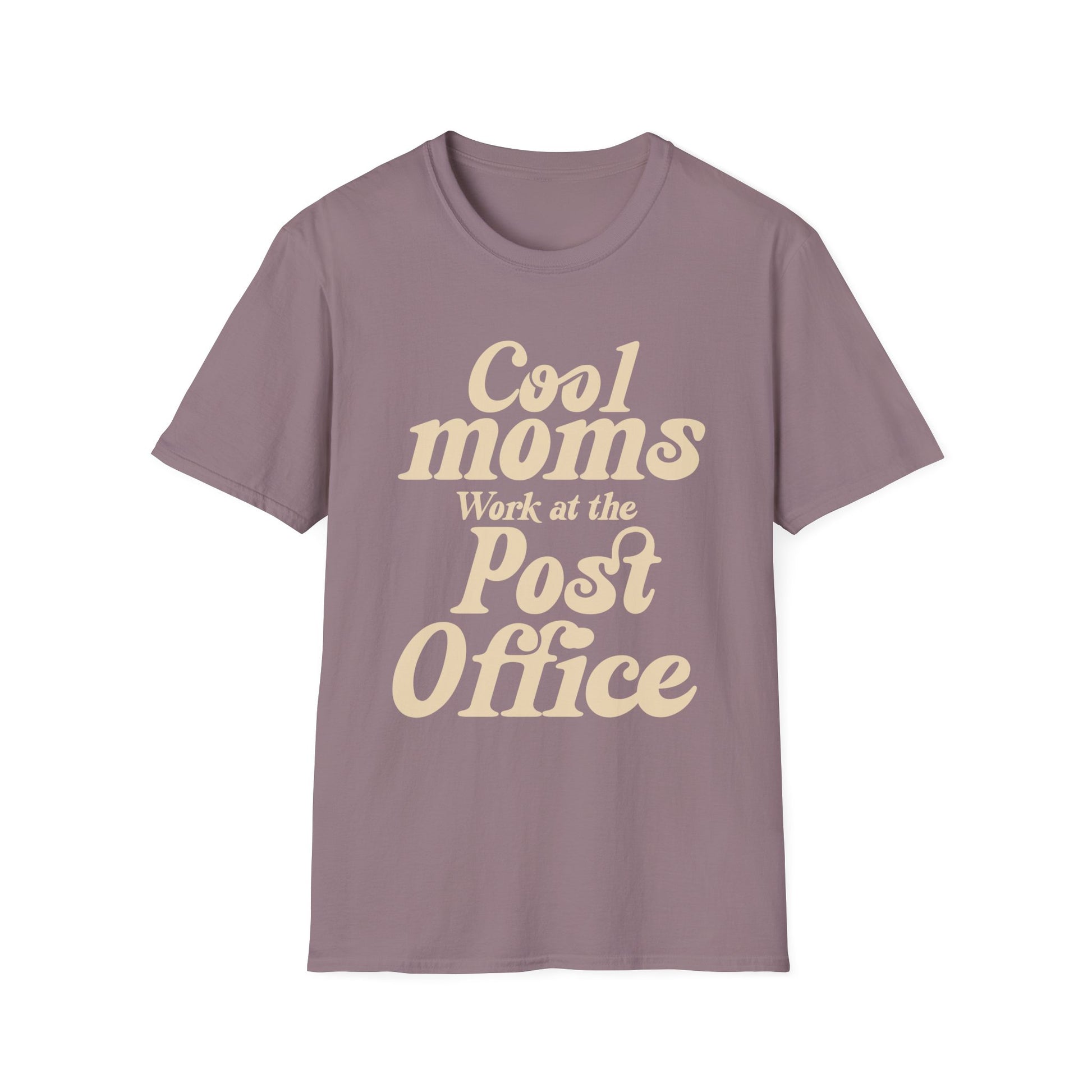 Cool Moms Work at the Post Office T-Shirt – Funny Mail Carrier Shirt, Postal Worker Gift, Delivery Driver Tee, Cute Mom Graphic Shirt