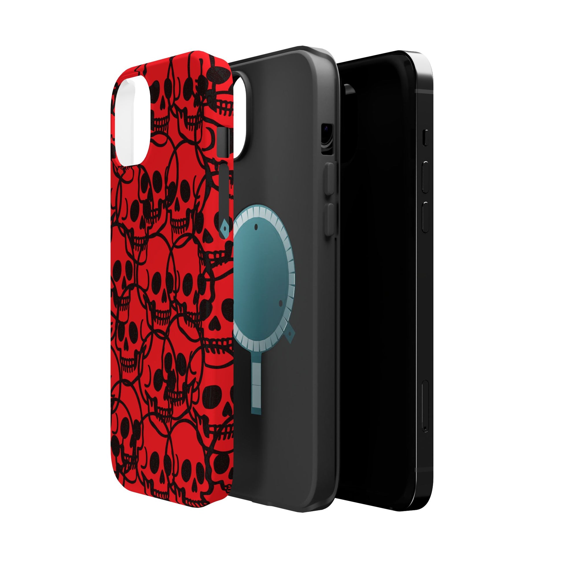 Magnetic Impact-Resistant Skull Cases